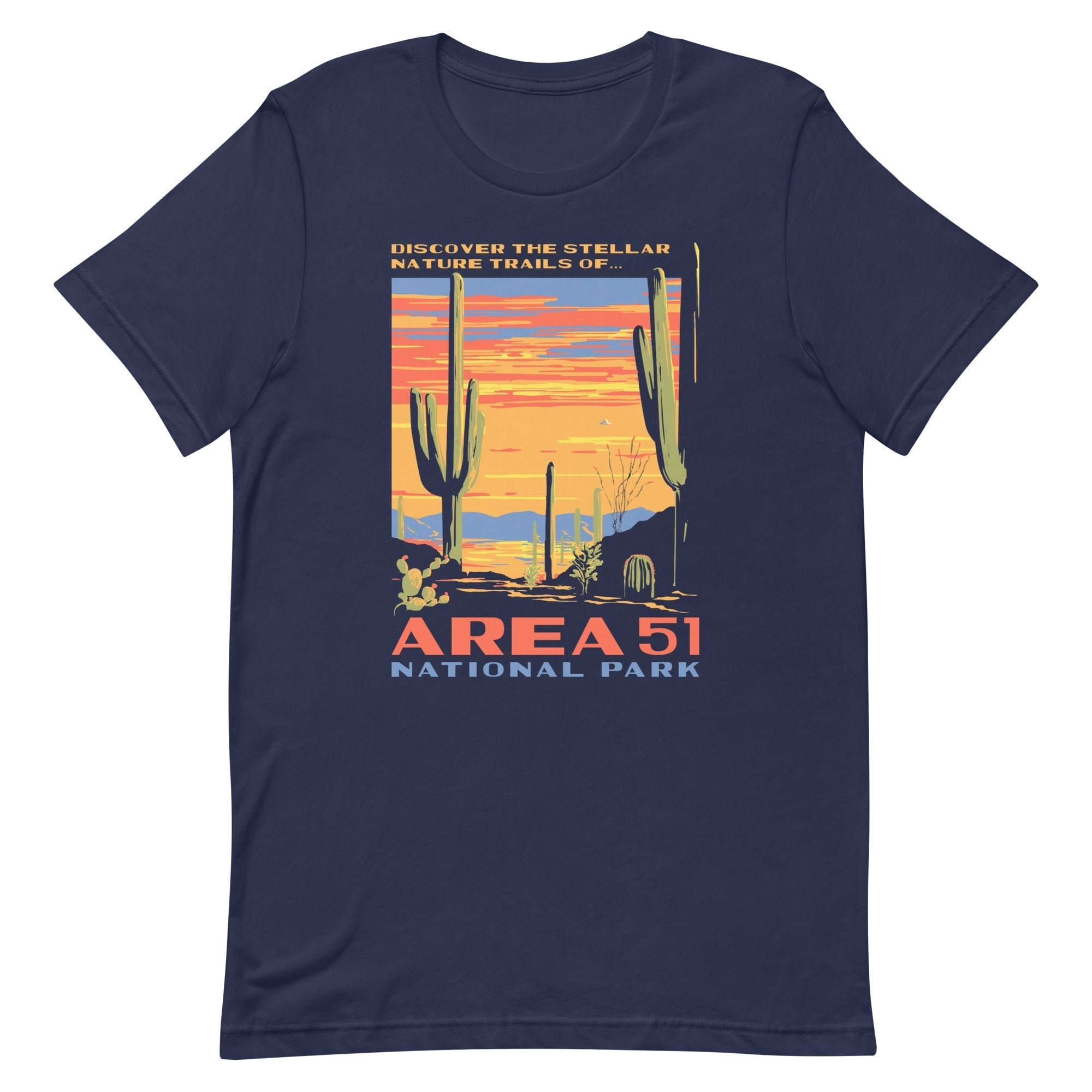 Area 51 National Park Men's Signature Tee Hoodie, Sweatshirt | CoreVibeTees.com (Image 2)