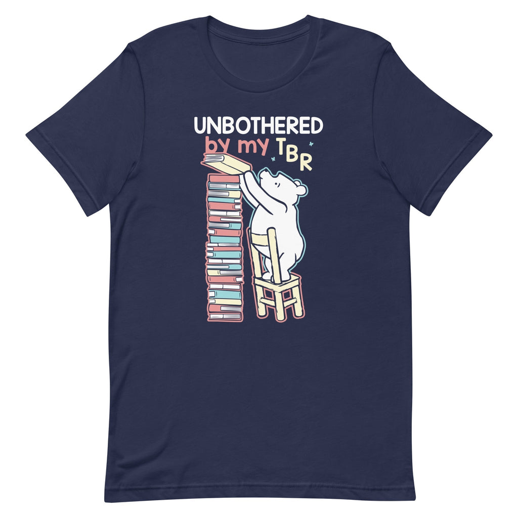 Unbothered By My TBR Men's Signature Tee Hoodie, Sweatshirt | CoreVibeTees.com (Image 3)