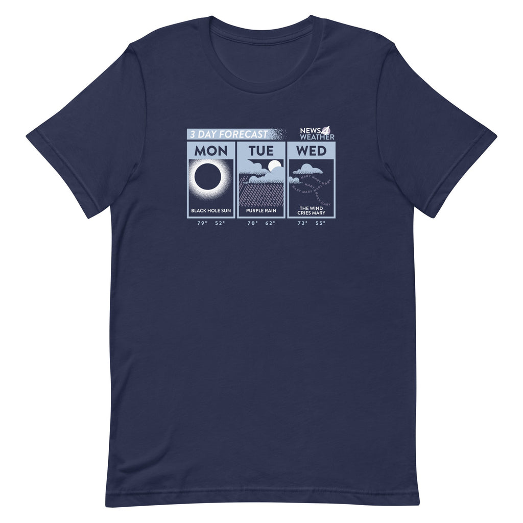 3 Day Forecast Men's Signature Tee Hoodie, Sweatshirt | CoreVibeTees.com (Image 2)