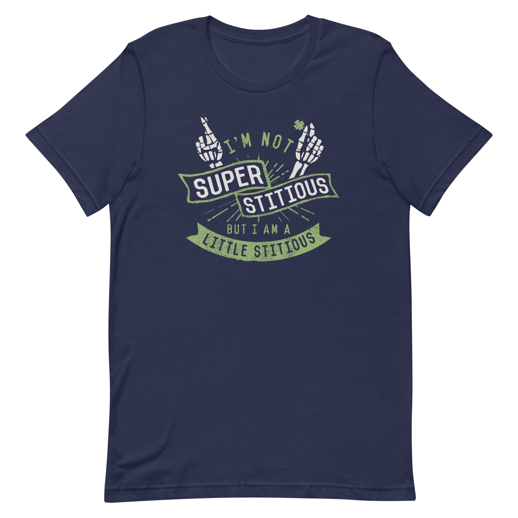 I'm Not Superstitious, But I Am A Little Stitious Men's Signature Tee Hoodie, Sweatshirt | CoreVibeTees.com (Image 2)