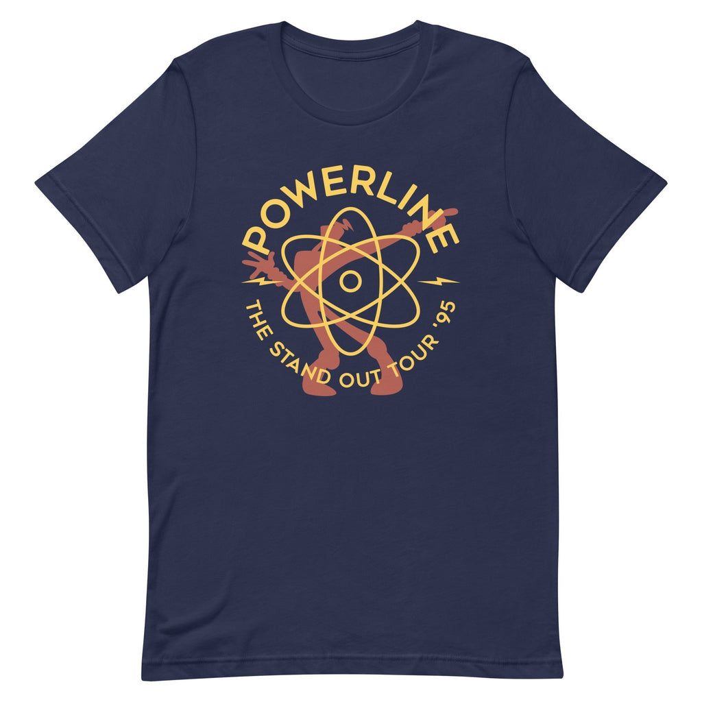 Powerline Men's Signature Tee Hoodie, Sweatshirt | CoreVibeTees.com (Image 2)