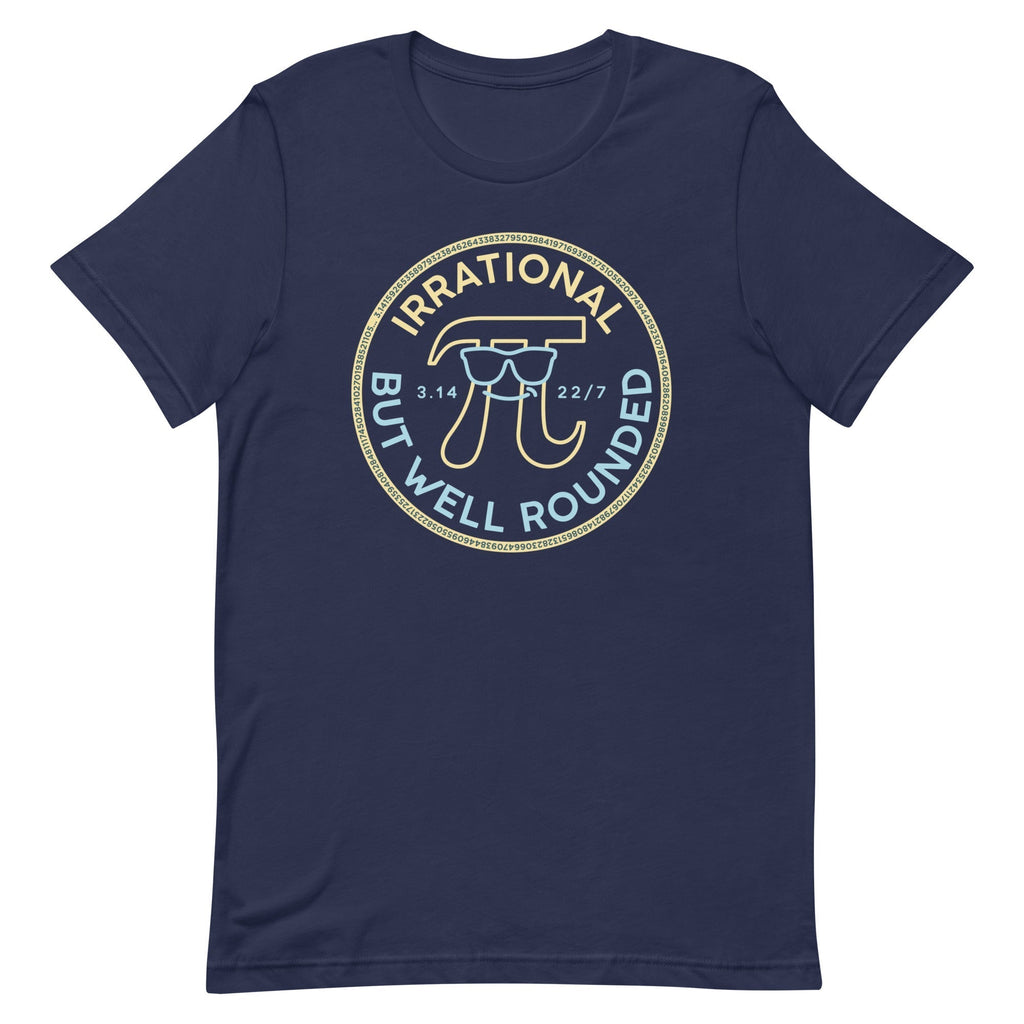 Irrational But Well Rounded Men's Signature Tee Hoodie, Sweatshirt | CoreVibeTees.com (Image 2)