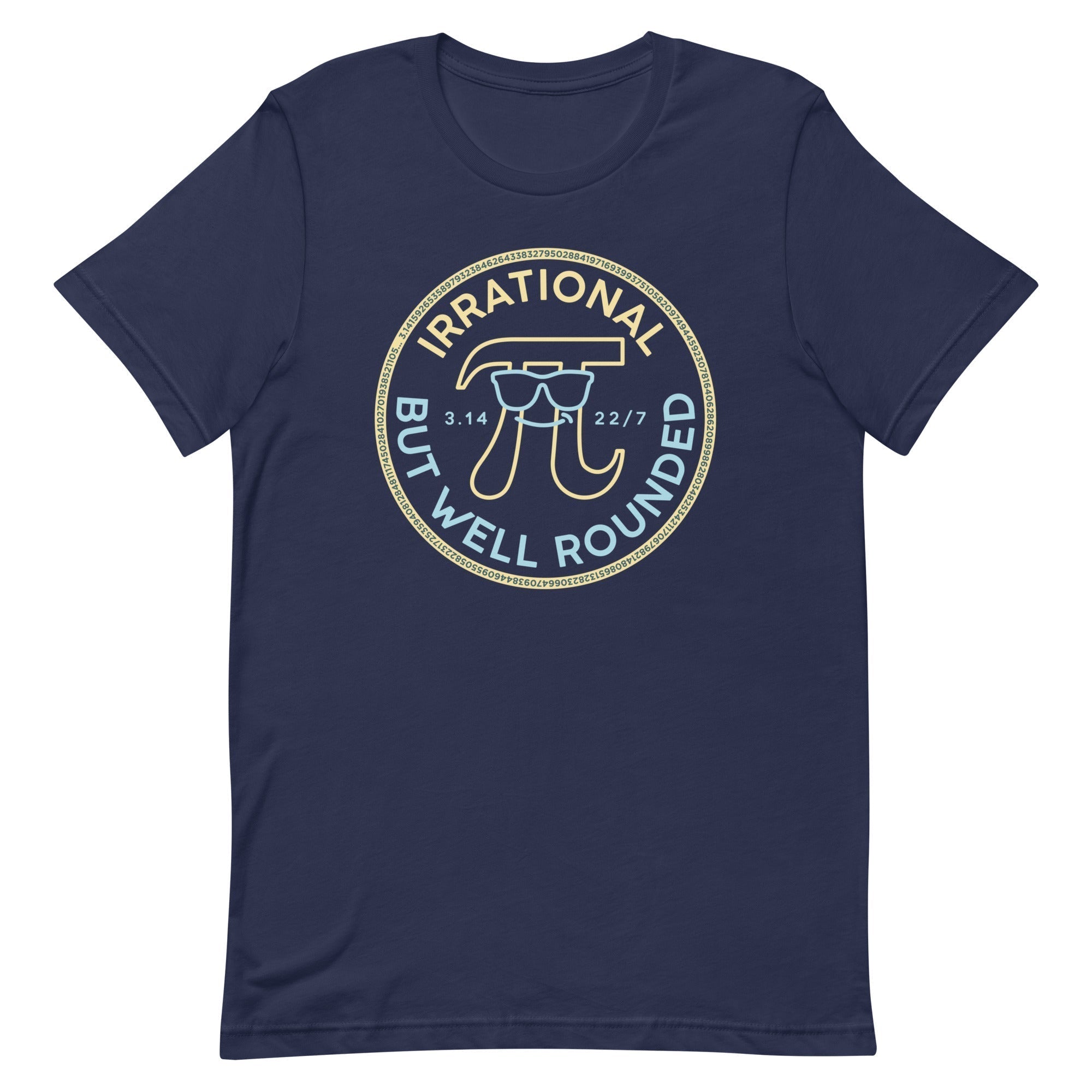 Irrational But Well Rounded Men's Signature Tee Hoodie, Sweatshirt | CoreVibeTees.com (Image 2)