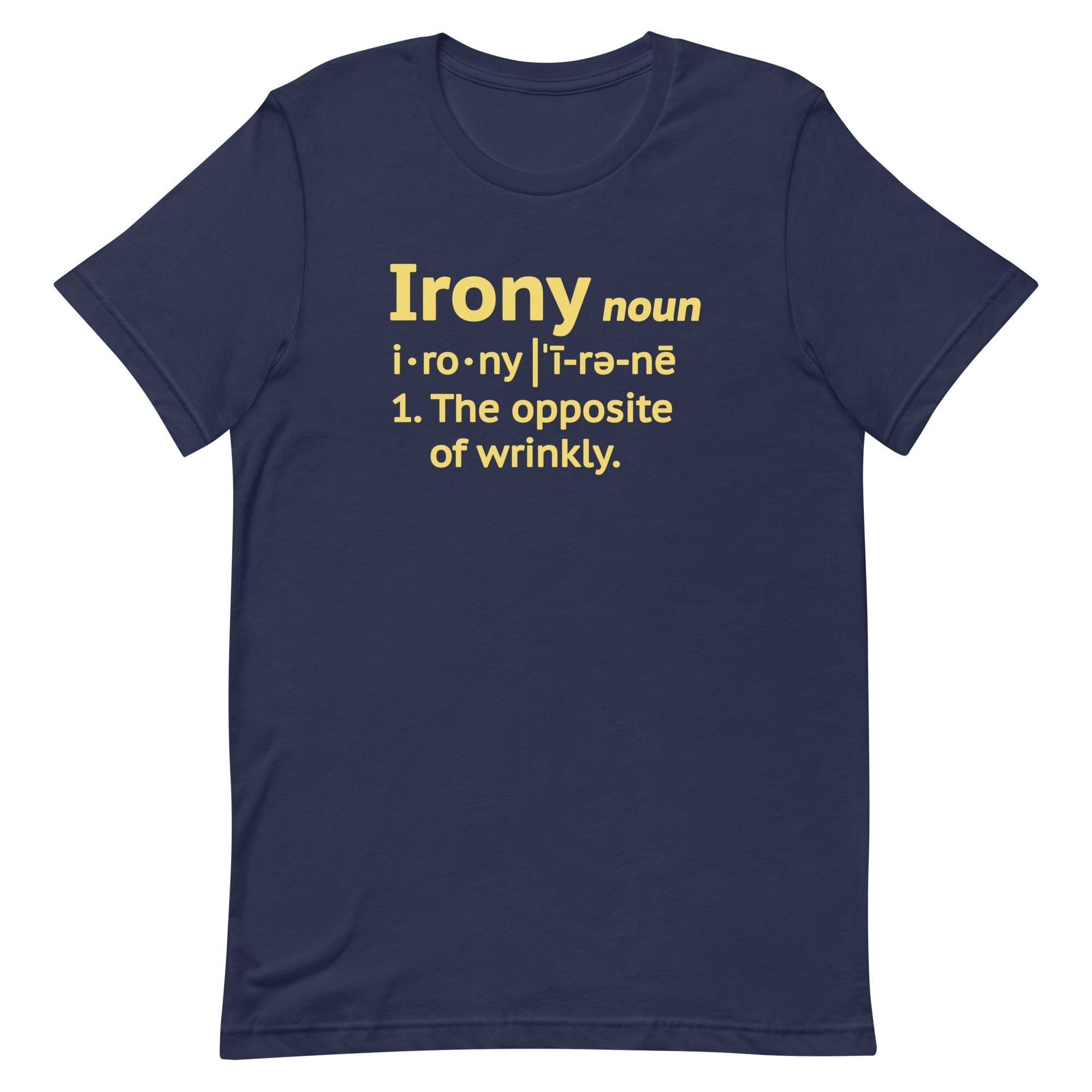 Irony Definition Men's Signature Tee Hoodie, Sweatshirt | CoreVibeTees.com (Image 2)