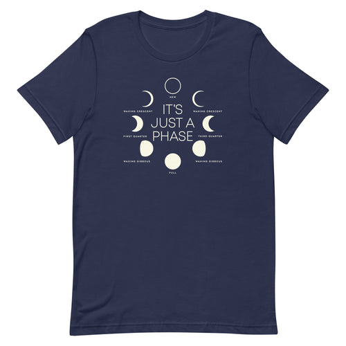It's Just A Phase Men's Signature Tee Hoodie, Sweatshirt | CoreVibeTees.com (Image 2)