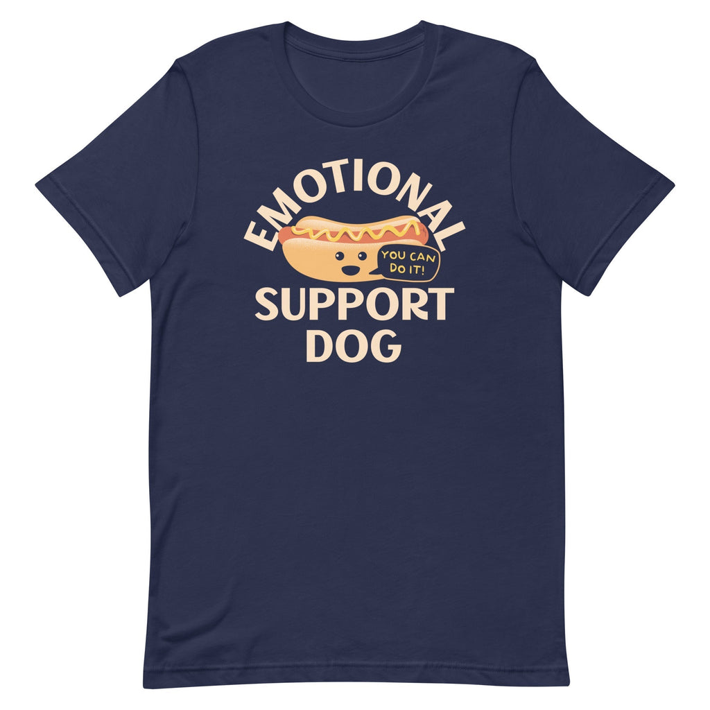 Emotional Support Dog Men's Signature Tee Hoodie, Sweatshirt | CoreVibeTees.com (Image 1)
