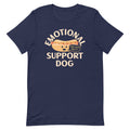 Emotional Support Dog Men's Signature Tee Hoodie, Sweatshirt | CoreVibeTees.com (Image 1)
