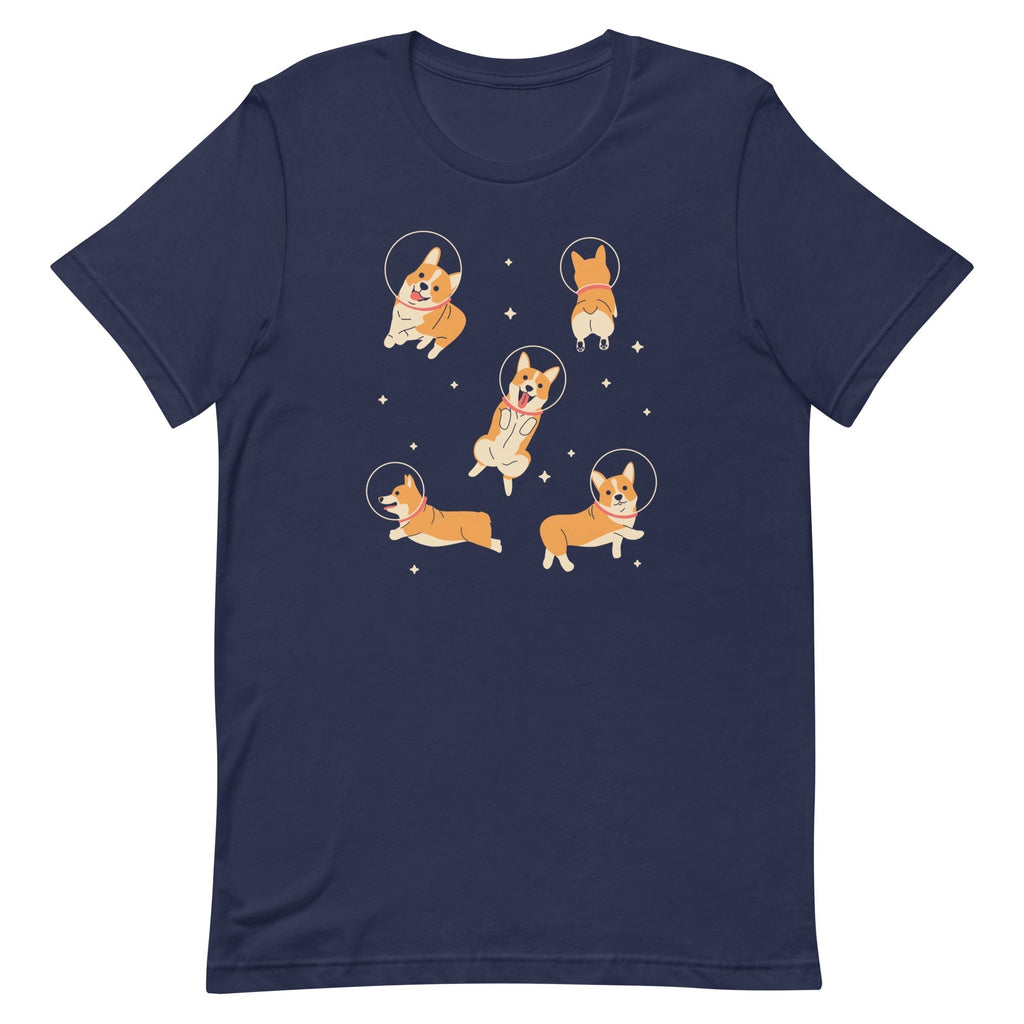 Corgis In Space Men's Signature Tee Hoodie, Sweatshirt | CoreVibeTees.com (Image 2)