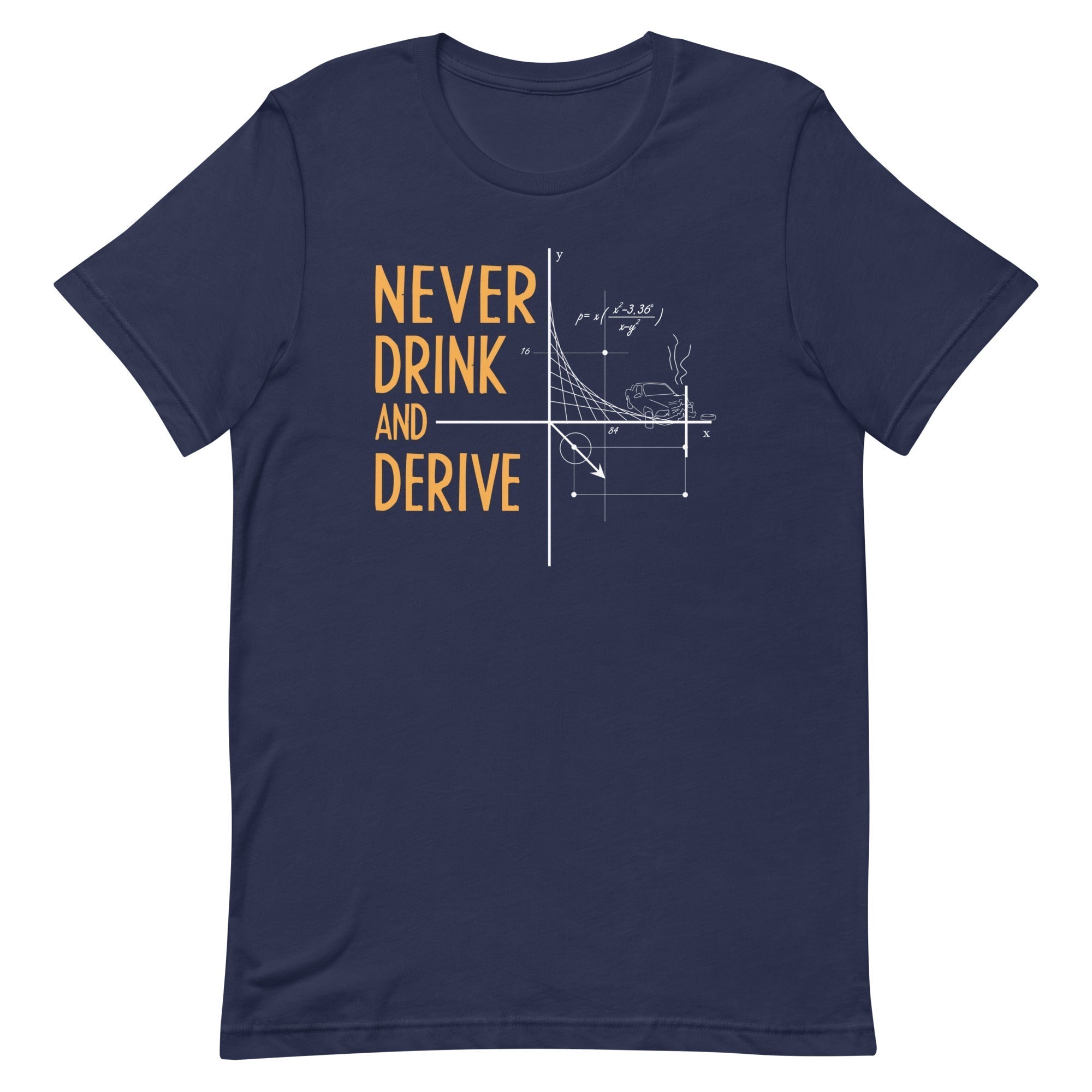Never Drink and Derive Men's Signature Tee Hoodie, Sweatshirt | CoreVibeTees.com (Image 2)