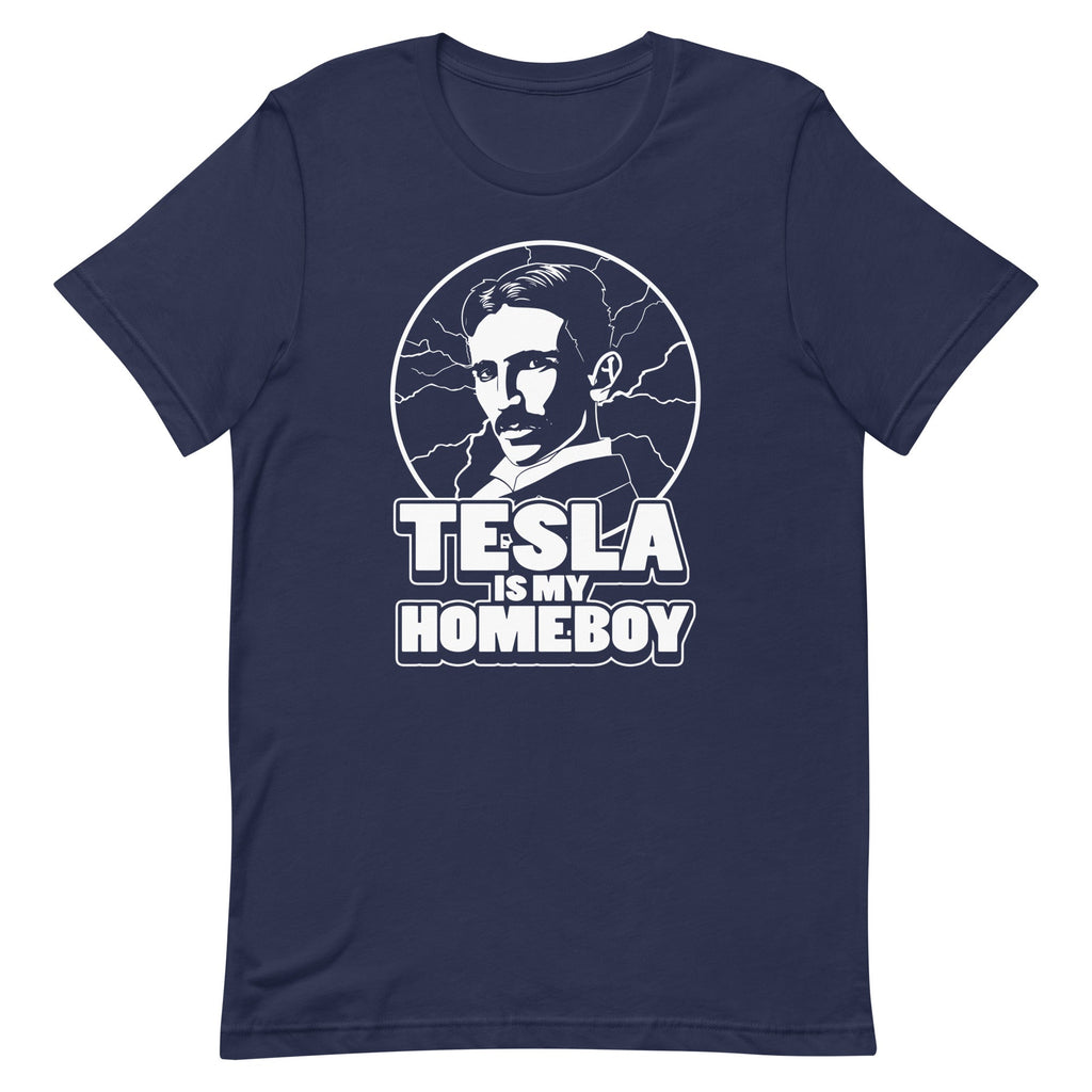 Tesla Is My Homeboy Men's Signature Tee Hoodie, Sweatshirt | CoreVibeTees.com (Image 2)