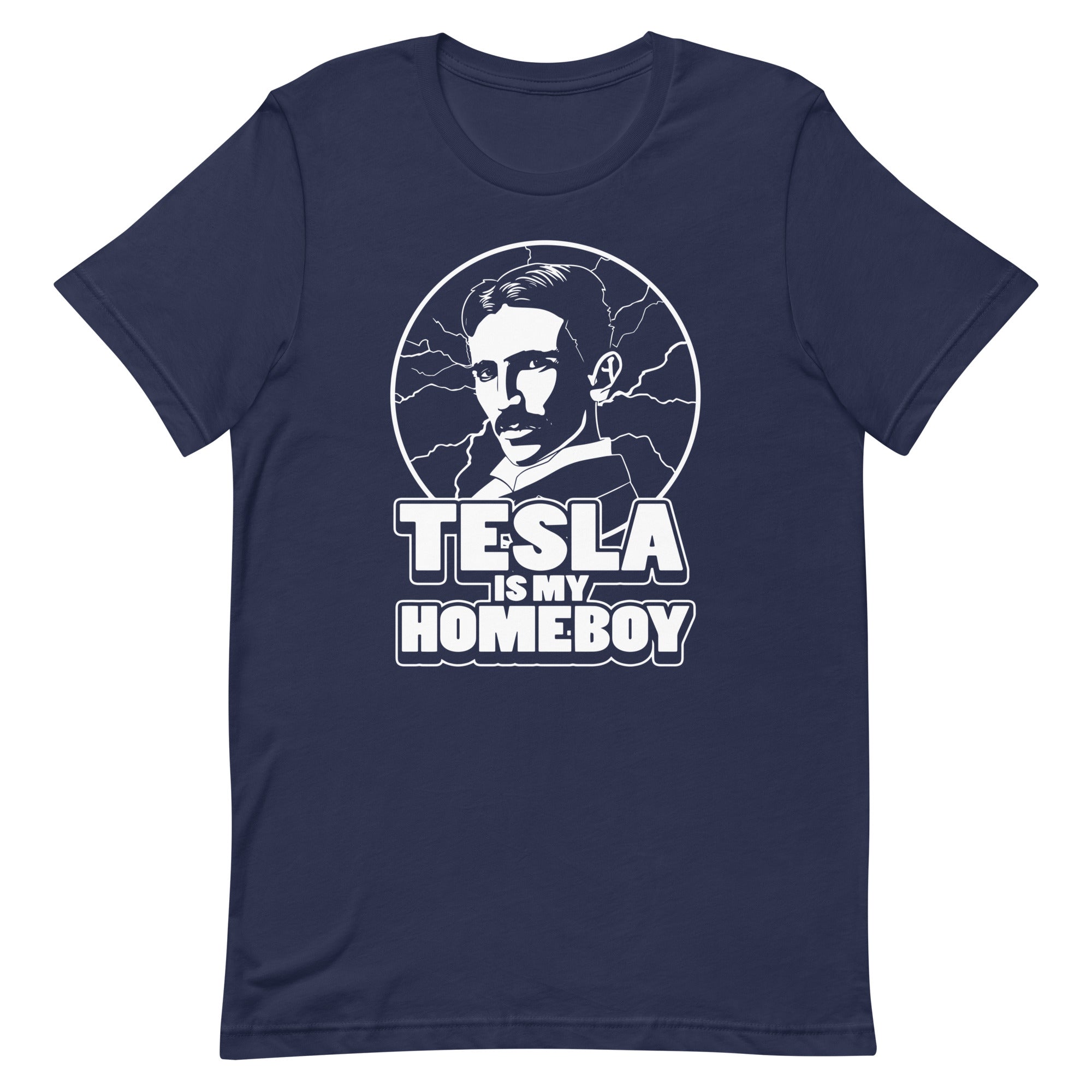 Tesla Is My Homeboy Men's Signature Tee Hoodie, Sweatshirt | CoreVibeTees.com (Image 2)