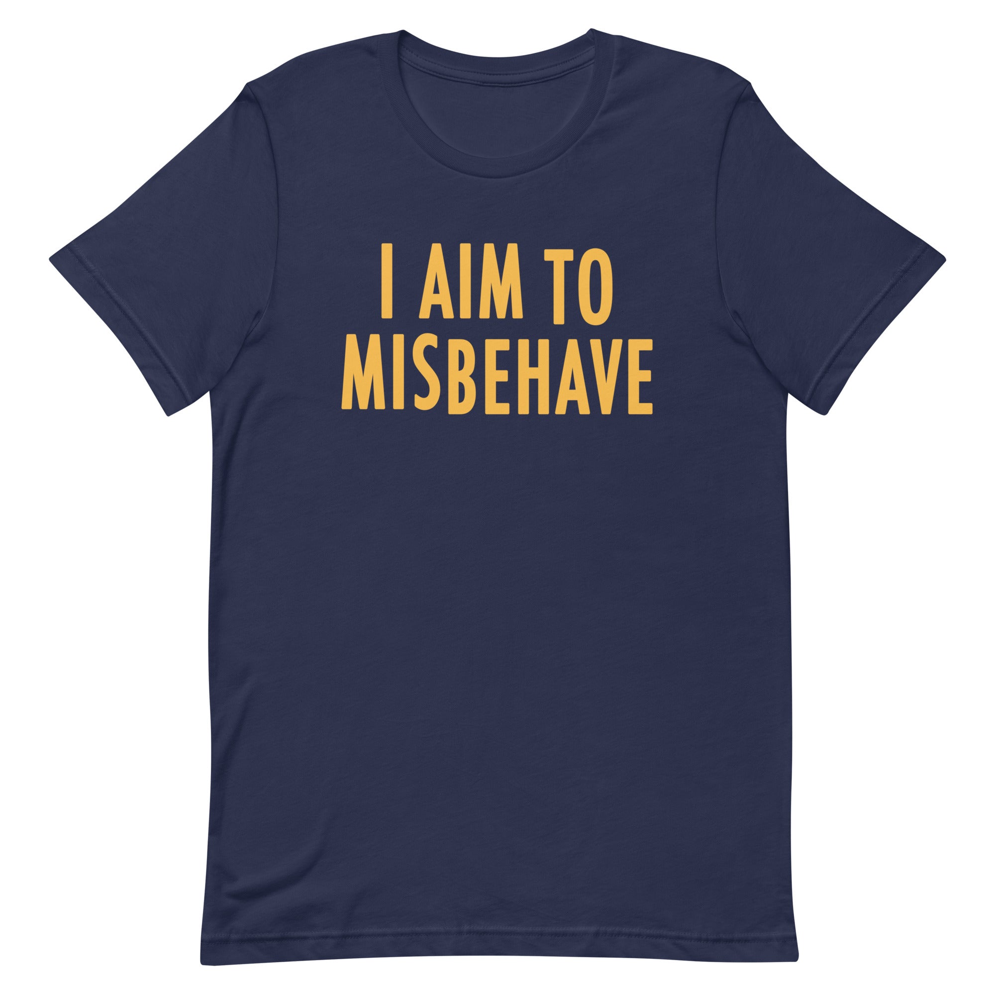 I Aim To Misbehave Men's Signature Tee Hoodie, Sweatshirt | CoreVibeTees.com (Image 2)