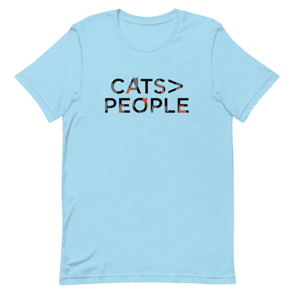 Cats>People Men's Signature Tee Hoodie, Sweatshirt | CoreVibeTees.com (Image 4)