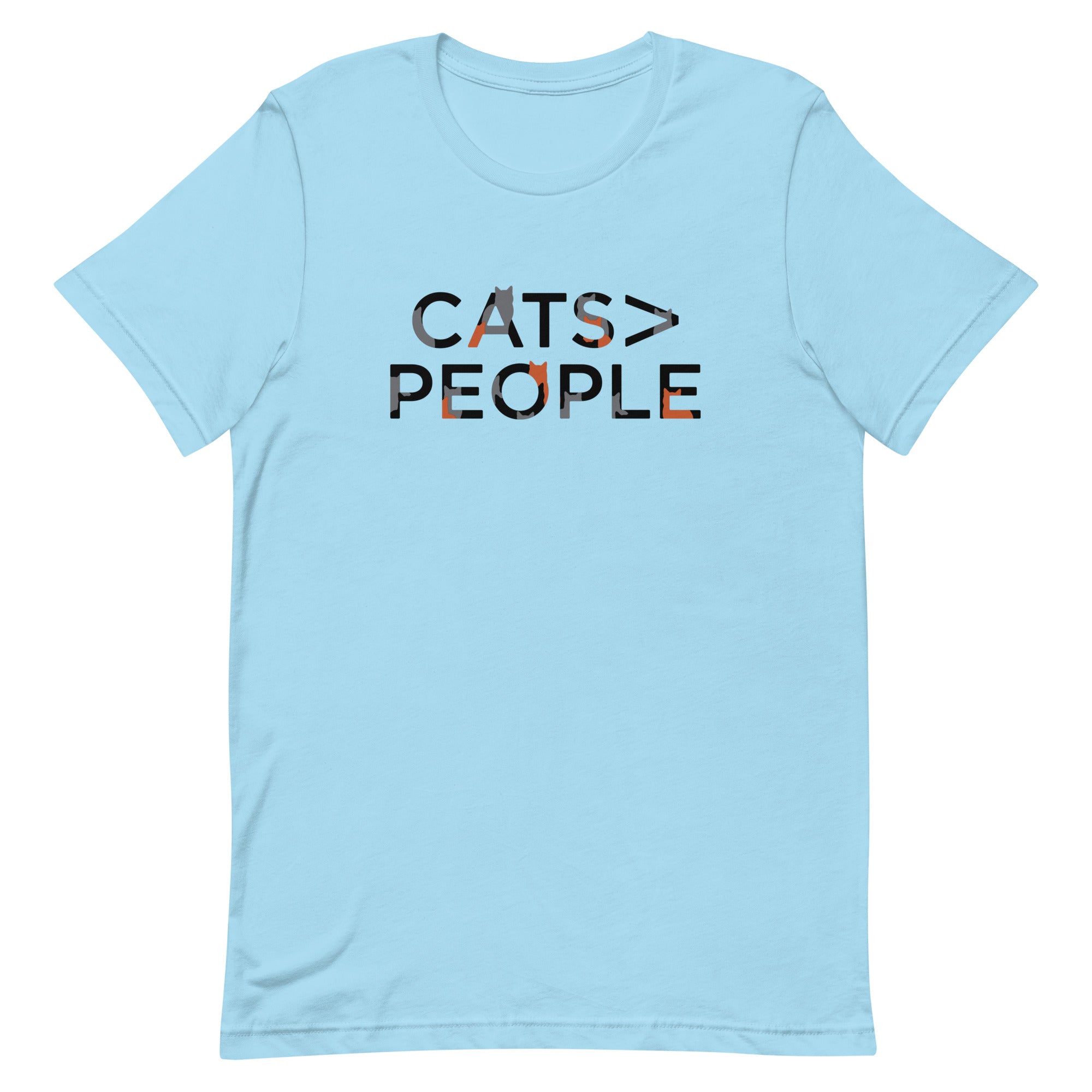 Cats>People Men's Signature Tee Hoodie, Sweatshirt | CoreVibeTees.com (Image 4)