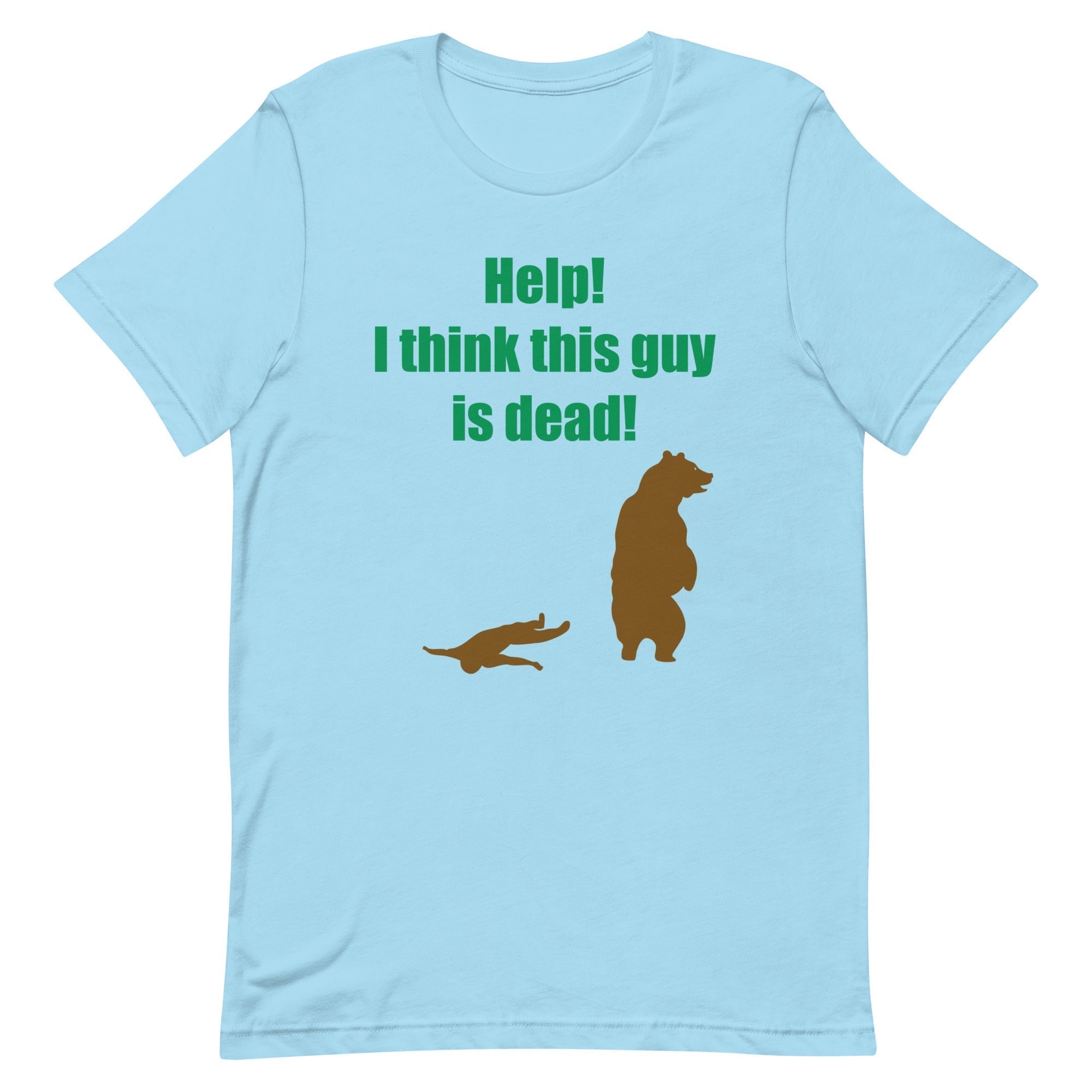 Help! I Think This Guy Is Dead! Men's Signature Tee Hoodie, Sweatshirt | CoreVibeTees.com (Image 4)
