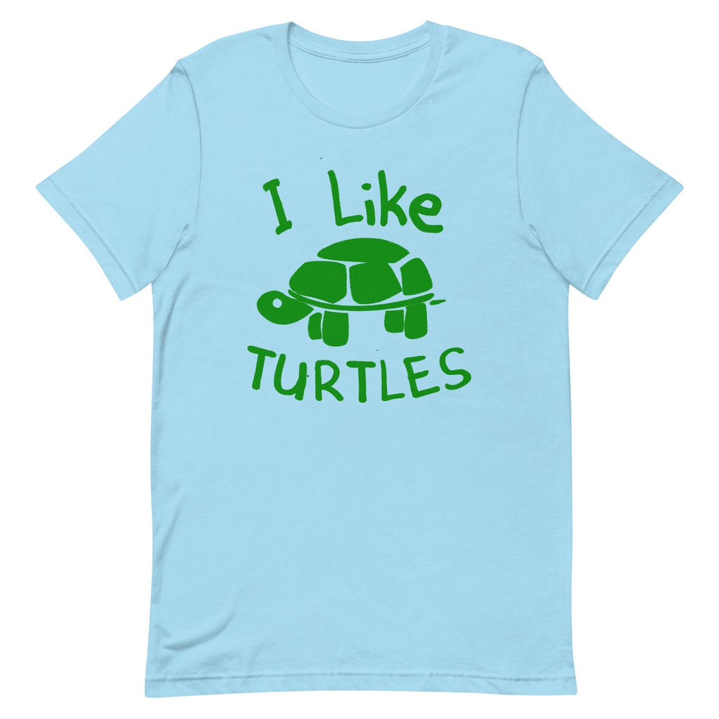 I Like Turtles Men's Signature Tee Hoodie, Sweatshirt | CoreVibeTees.com (Image 1)