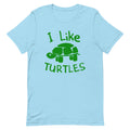 I Like Turtles Men's Signature Tee Hoodie, Sweatshirt | CoreVibeTees.com (Image 1)