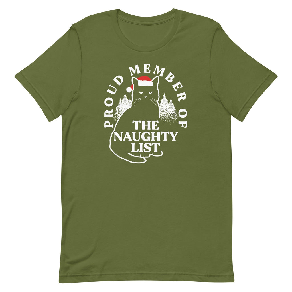 The Naughty List Men's Signature Tee Hoodie, Sweatshirt | CoreVibeTees.com (Image 5)
