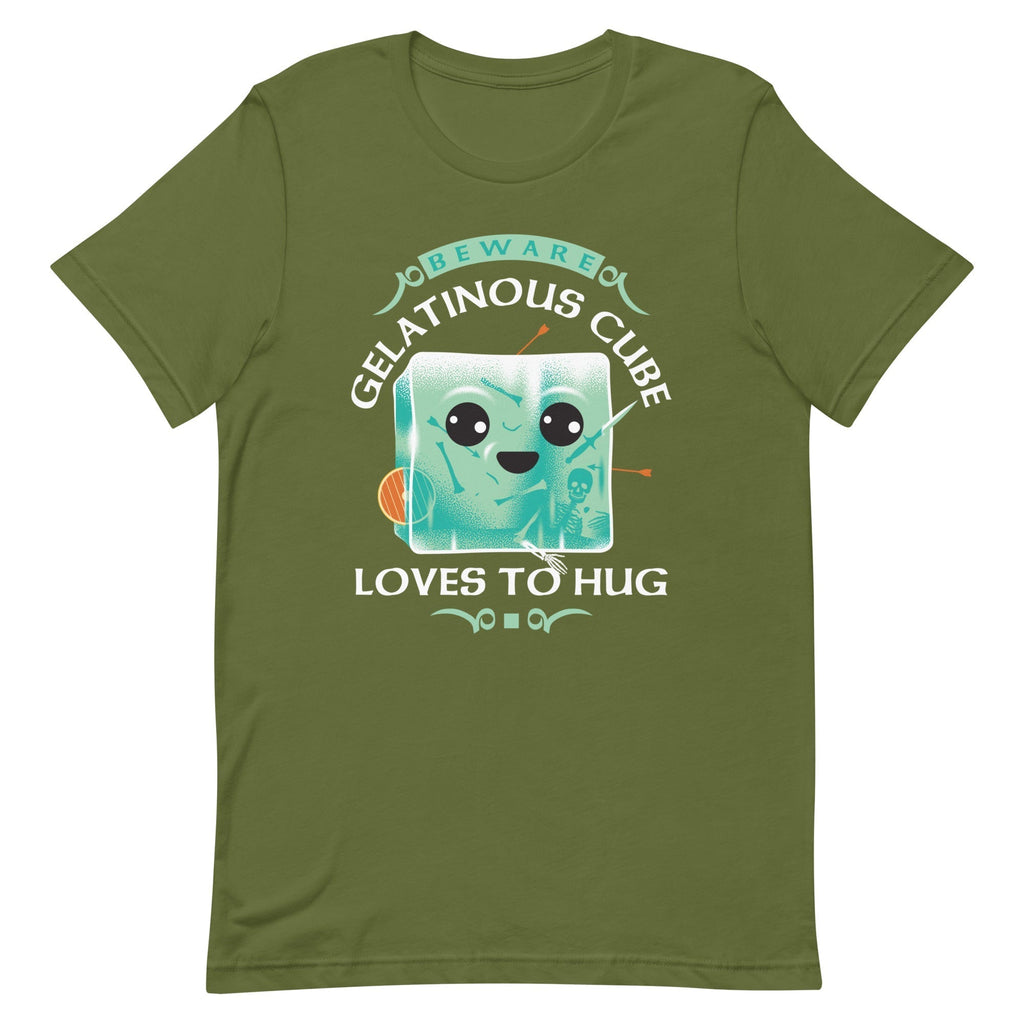 Gelatinous Cube Loves To Hug Men's Signature Tee Hoodie, Sweatshirt | CoreVibeTees.com (Image 4)