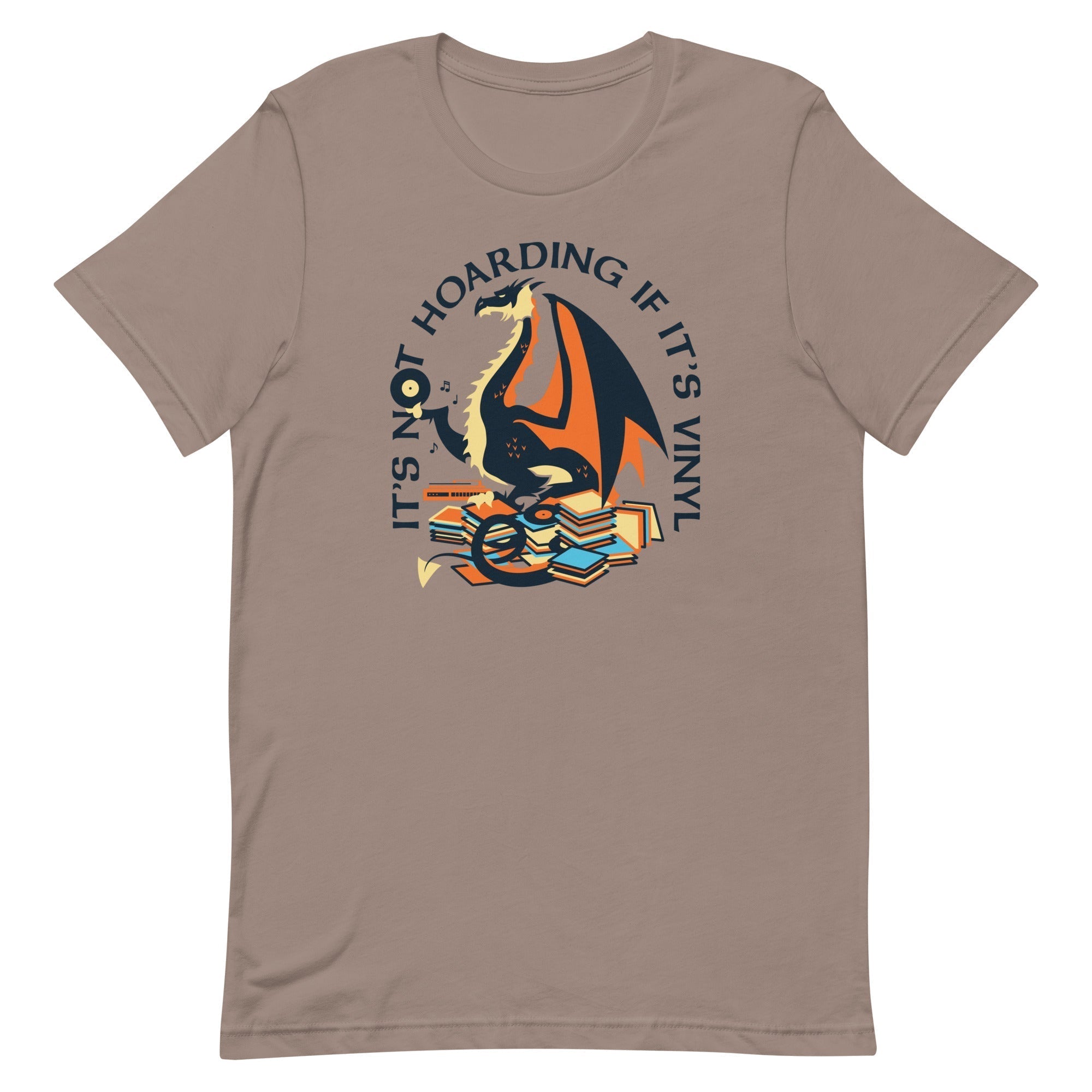 It's Not Hoarding If It's Vinyl Men's Signature Tee Hoodie, Sweatshirt | CoreVibeTees.com (Image 3)