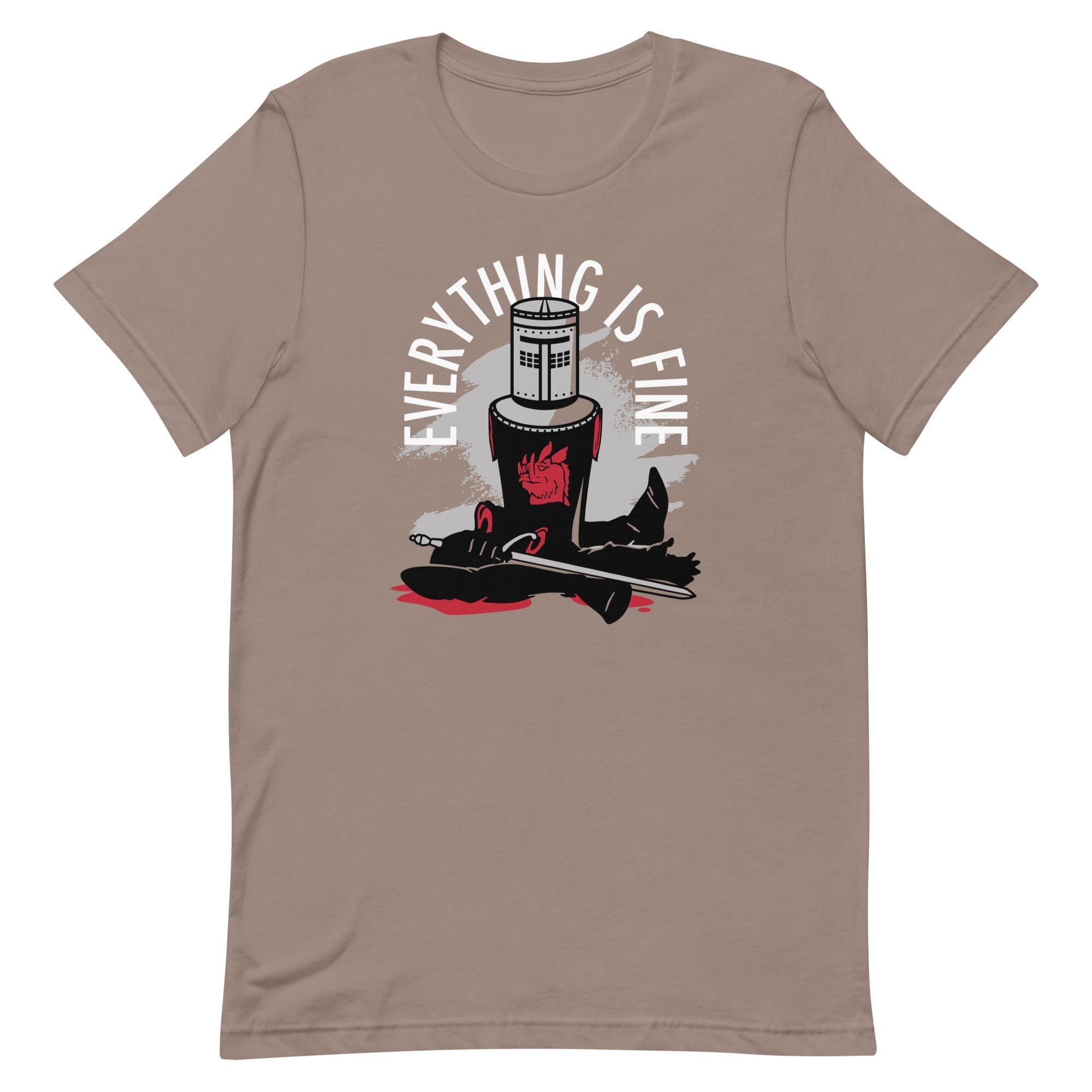 Everything Is Fine Men's Signature Tee Hoodie, Sweatshirt | CoreVibeTees.com (Image 5)