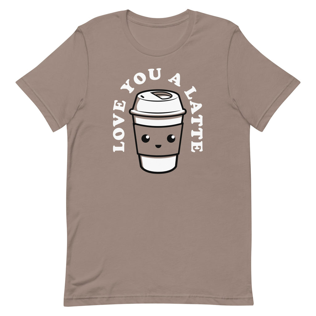 Love You A Latte Men's Signature Tee Hoodie, Sweatshirt | CoreVibeTees.com (Image 3)
