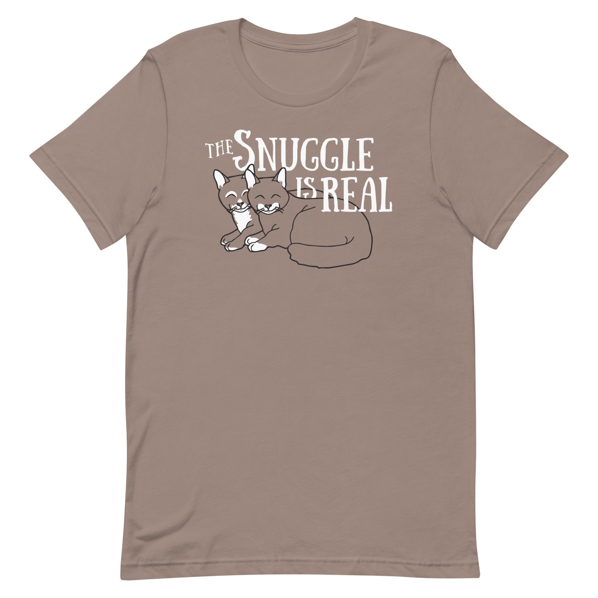 The Snuggle Is Real Men's Signature Tee Hoodie, Sweatshirt | CoreVibeTees.com (Image 3)