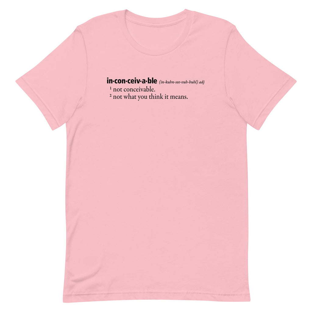 Inconceivable Definition Men's Signature Tee Hoodie, Sweatshirt | CoreVibeTees.com (Image 4)