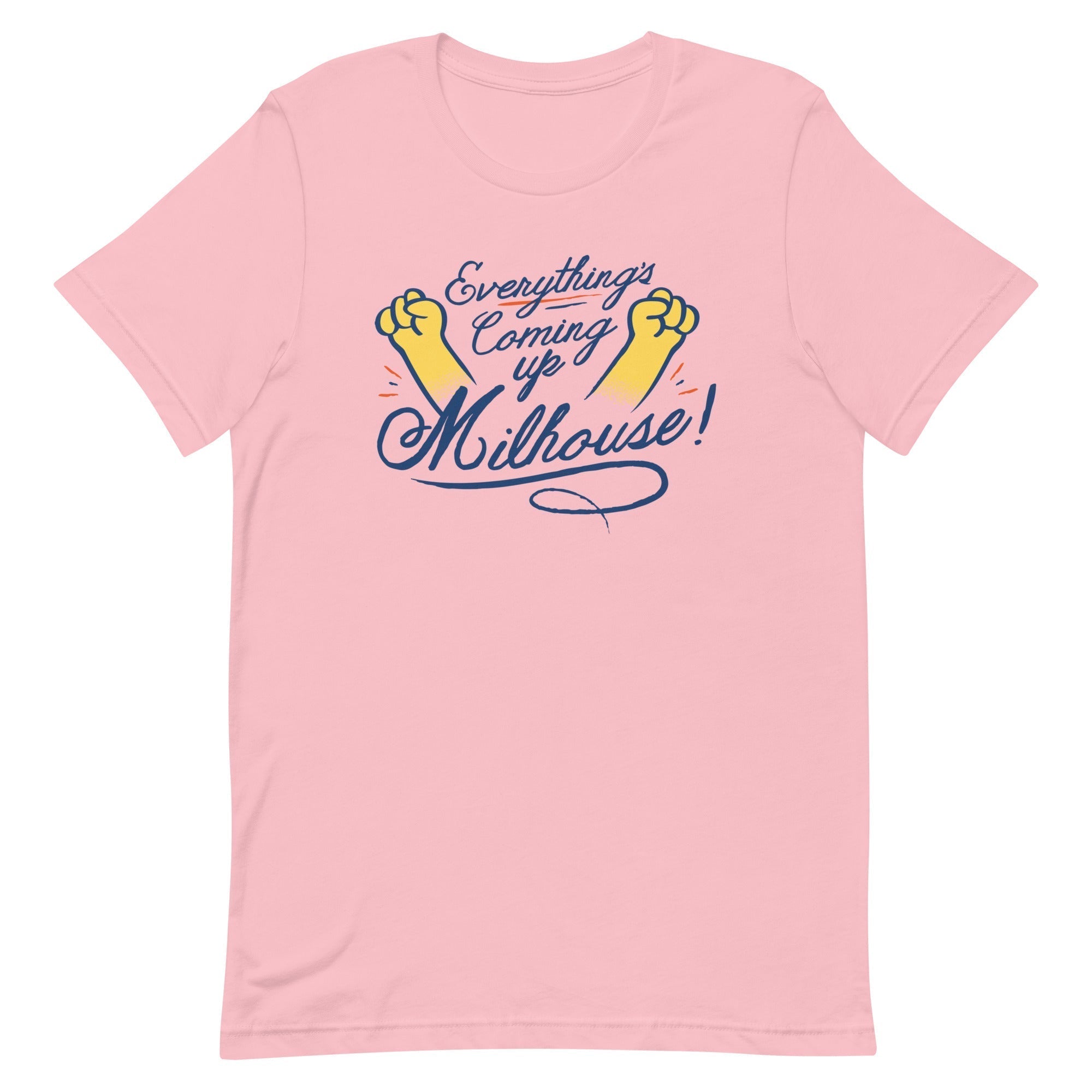 Everything's Coming Up Milhouse! Men's Signature Tee Hoodie, Sweatshirt | CoreVibeTees.com (Image 3)