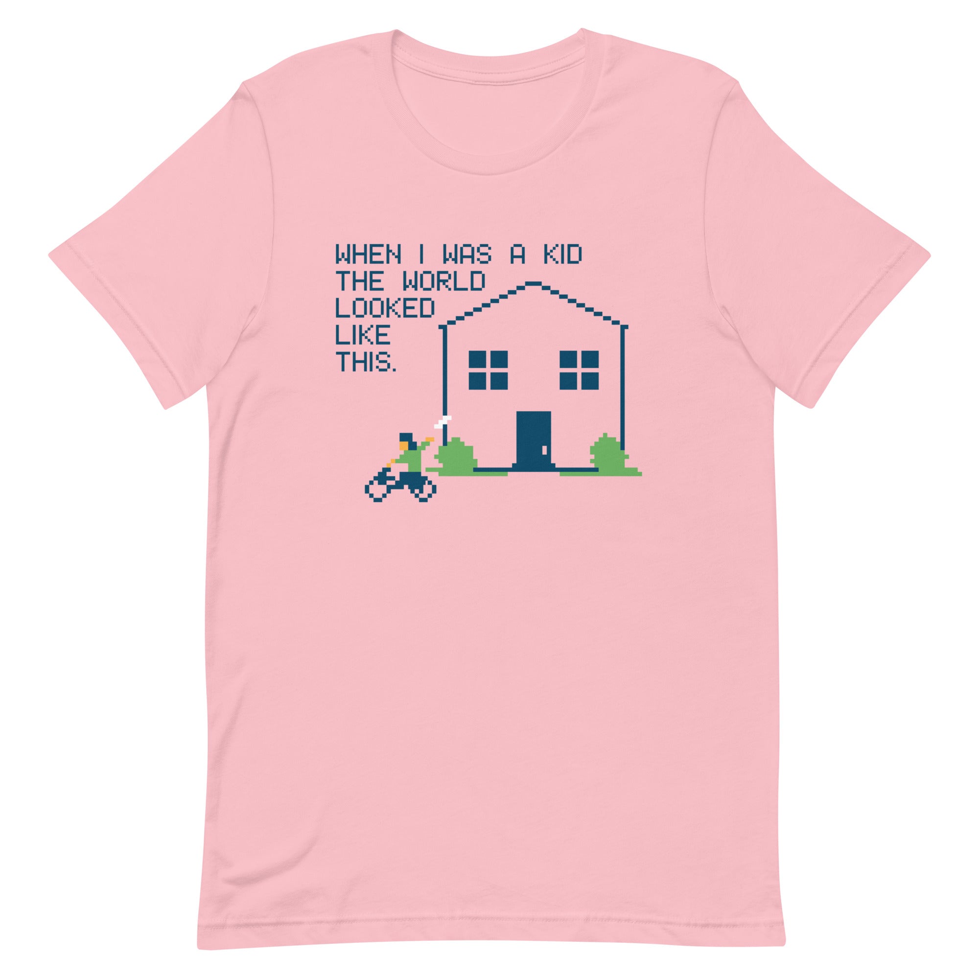 When I Was A Kid The World Men's Signature Tee Hoodie, Sweatshirt | CoreVibeTees.com (Image 3)