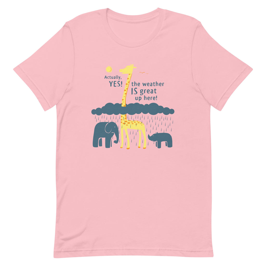 The Weather Is Great Up Here! Men's Signature Tee Hoodie, Sweatshirt | CoreVibeTees.com (Image 3)