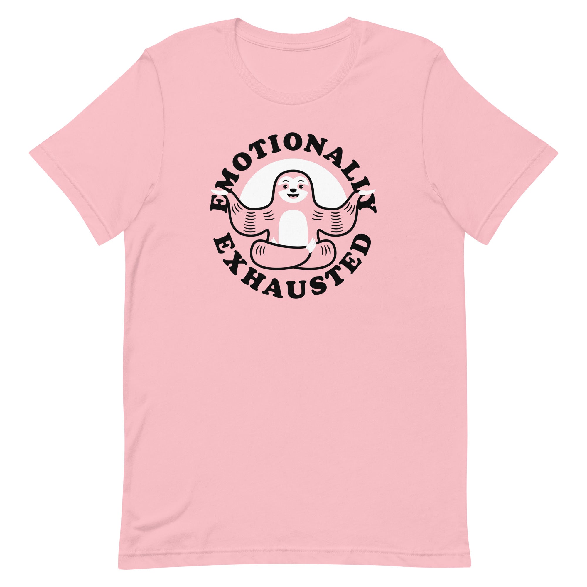Emotionally Exhausted Men's Signature Tee Hoodie, Sweatshirt | CoreVibeTees.com (Image 2)