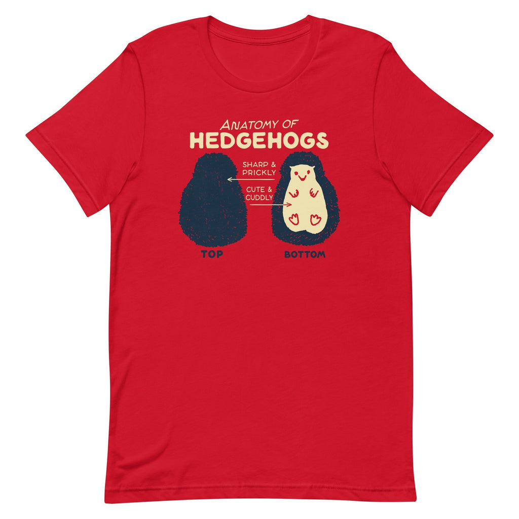 Anatomy Of Hedgehogs Men's Signature Tee Hoodie, Sweatshirt | CoreVibeTees.com (Image 2)