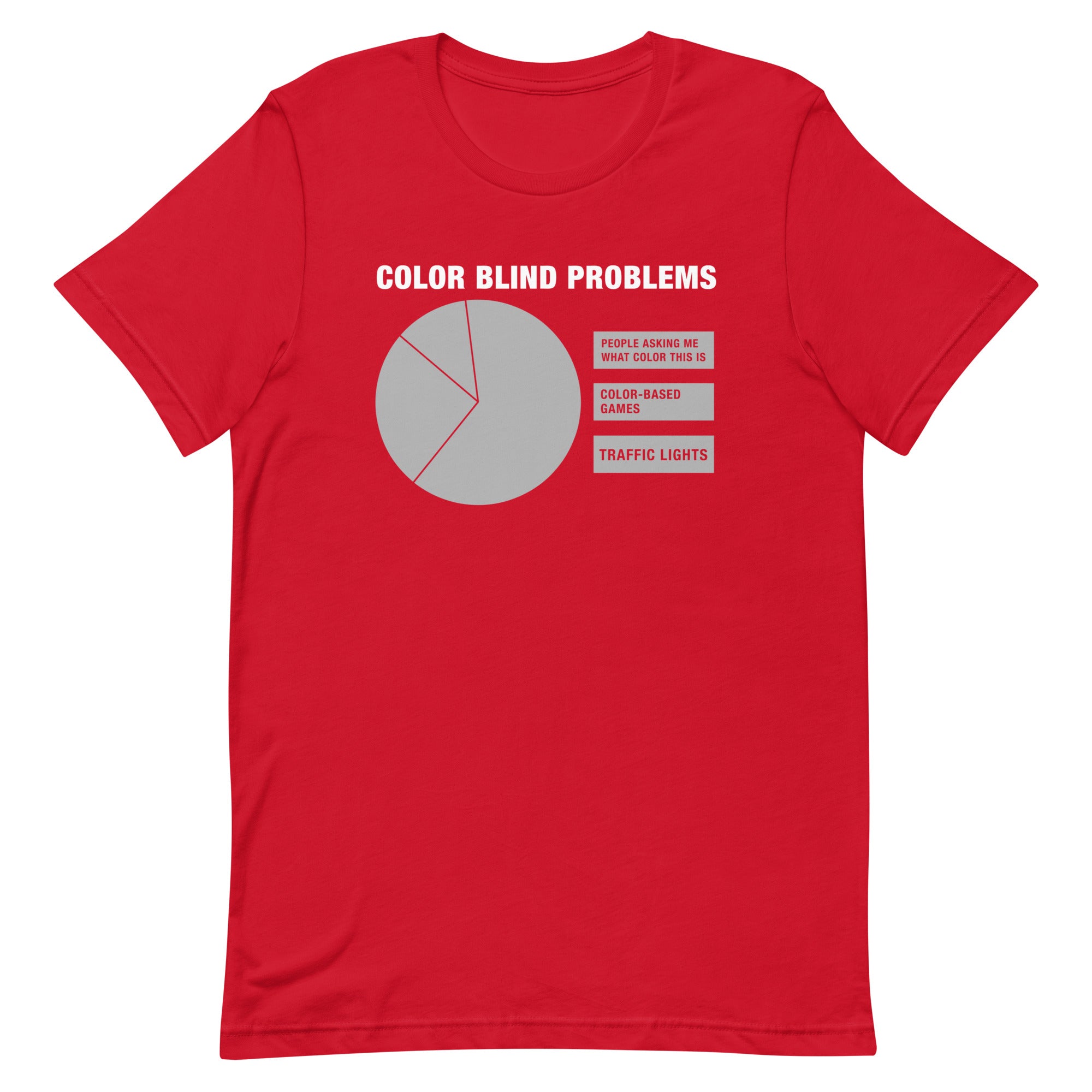 Color Blind Problems Men's Signature Tee Hoodie, Sweatshirt | CoreVibeTees.com (Image 4)