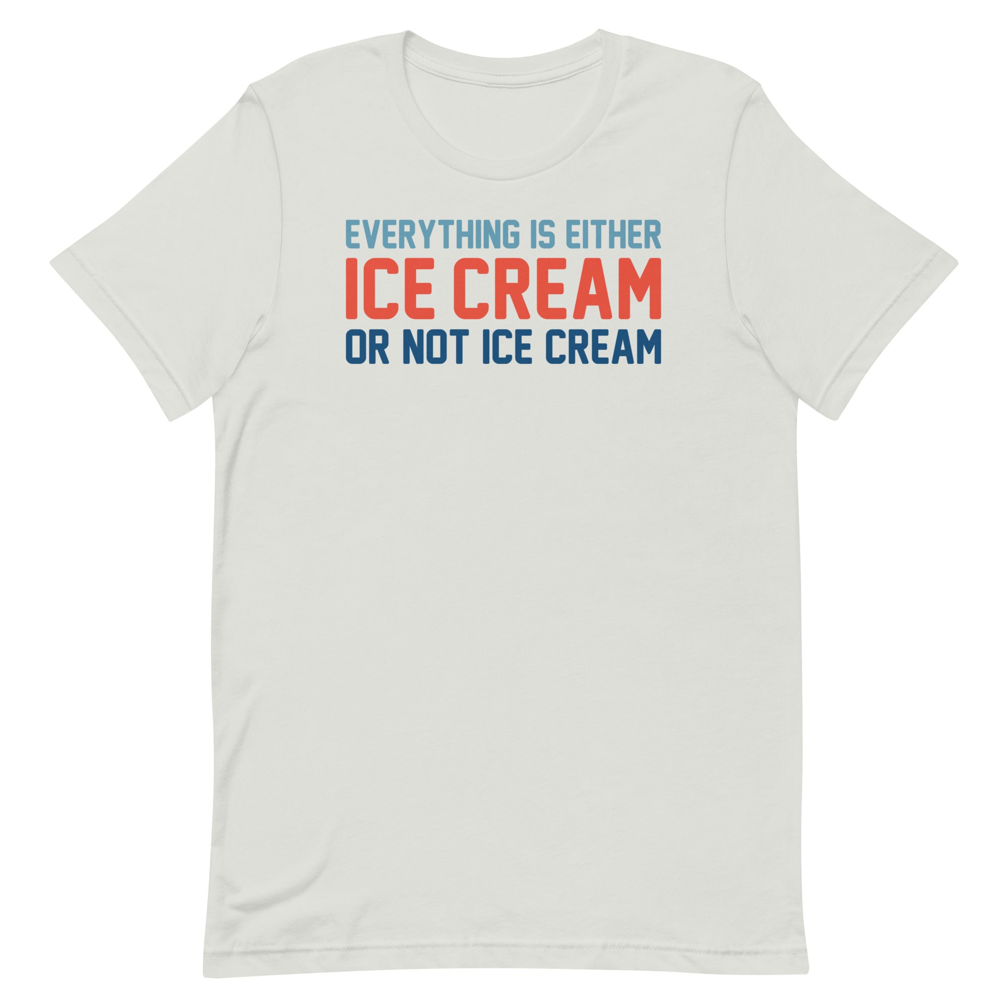 Everything Is Ice Cream Or Not Ice Cream Men's Signature Tee Hoodie, Sweatshirt | CoreVibeTees.com (Image 1)
