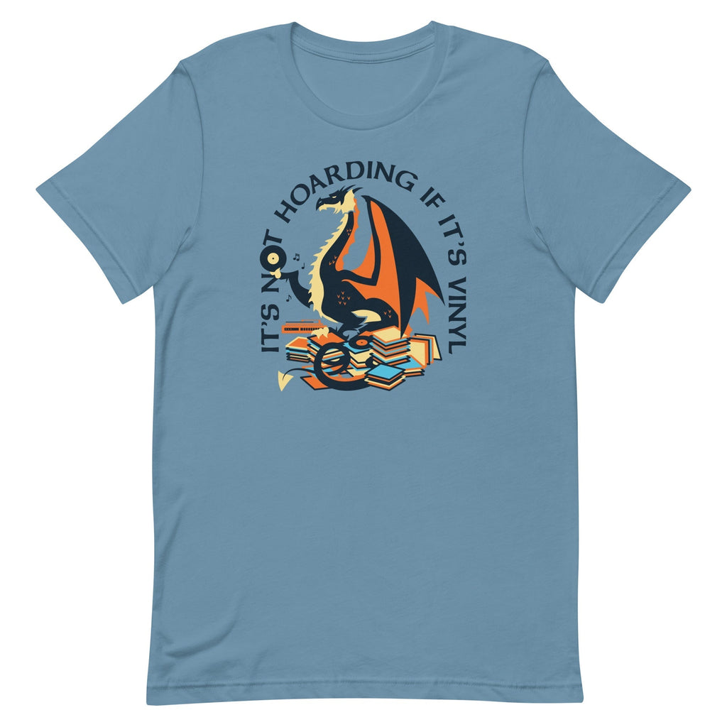 It's Not Hoarding If It's Vinyl Men's Signature Tee Hoodie, Sweatshirt | CoreVibeTees.com (Image 2)