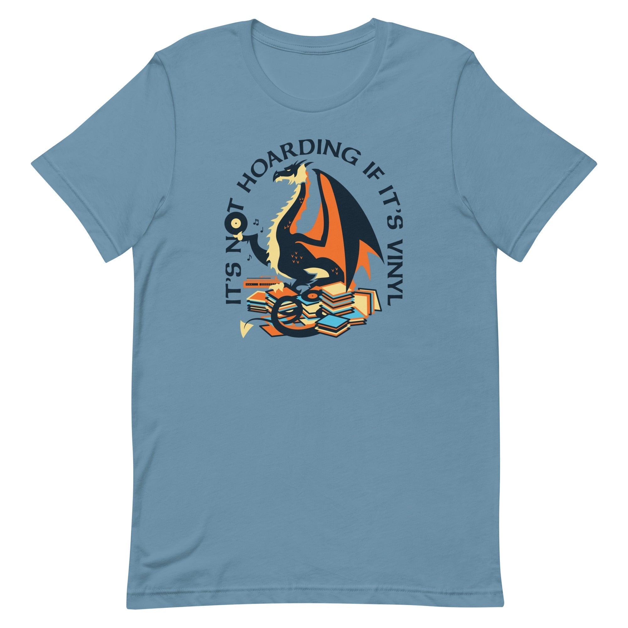 It's Not Hoarding If It's Vinyl Men's Signature Tee Hoodie, Sweatshirt | CoreVibeTees.com (Image 2)