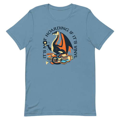 It's Not Hoarding If It's Vinyl Men's Signature Tee Hoodie, Sweatshirt | CoreVibeTees.com (Image 2)