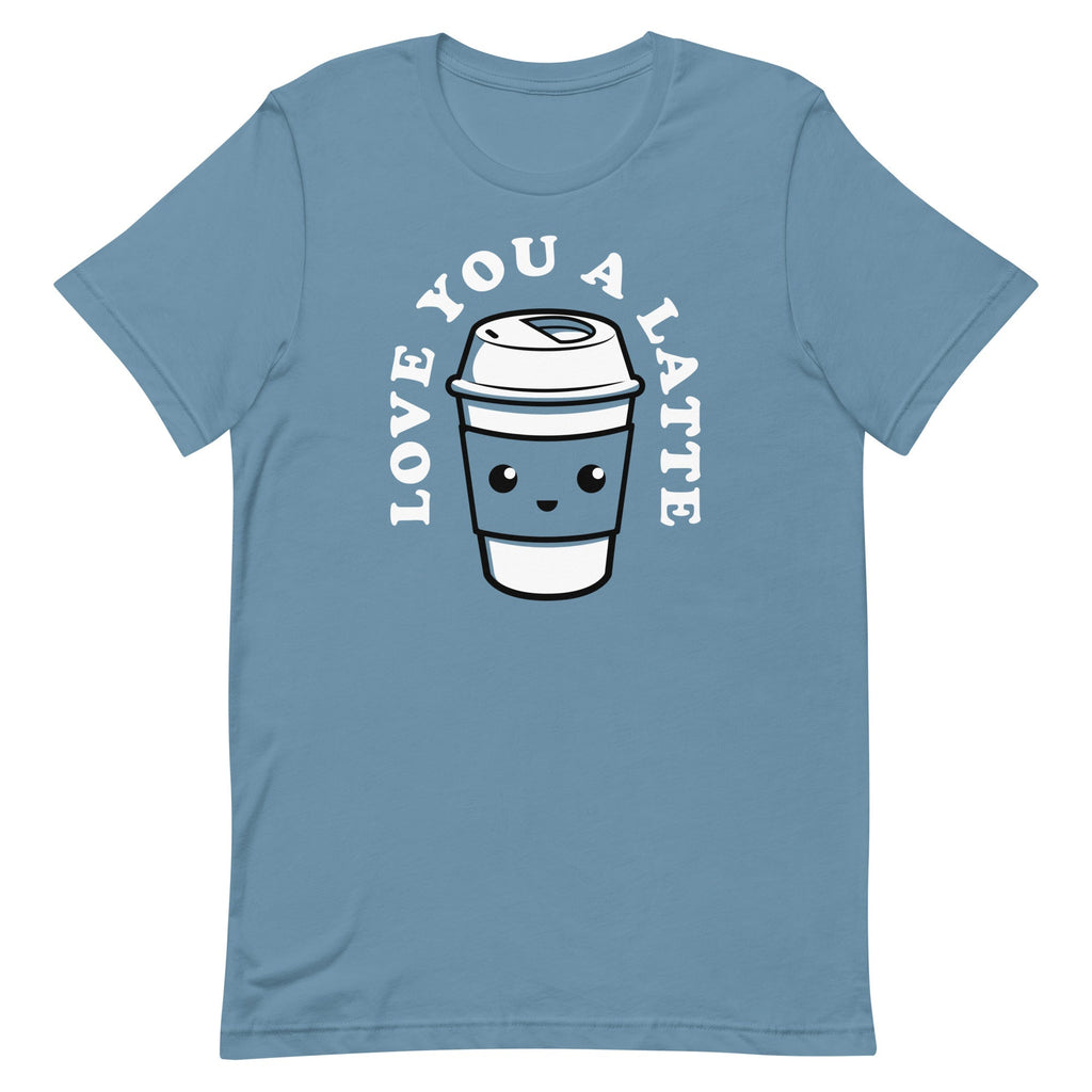 Love You A Latte Men's Signature Tee Hoodie, Sweatshirt | CoreVibeTees.com (Image 2)