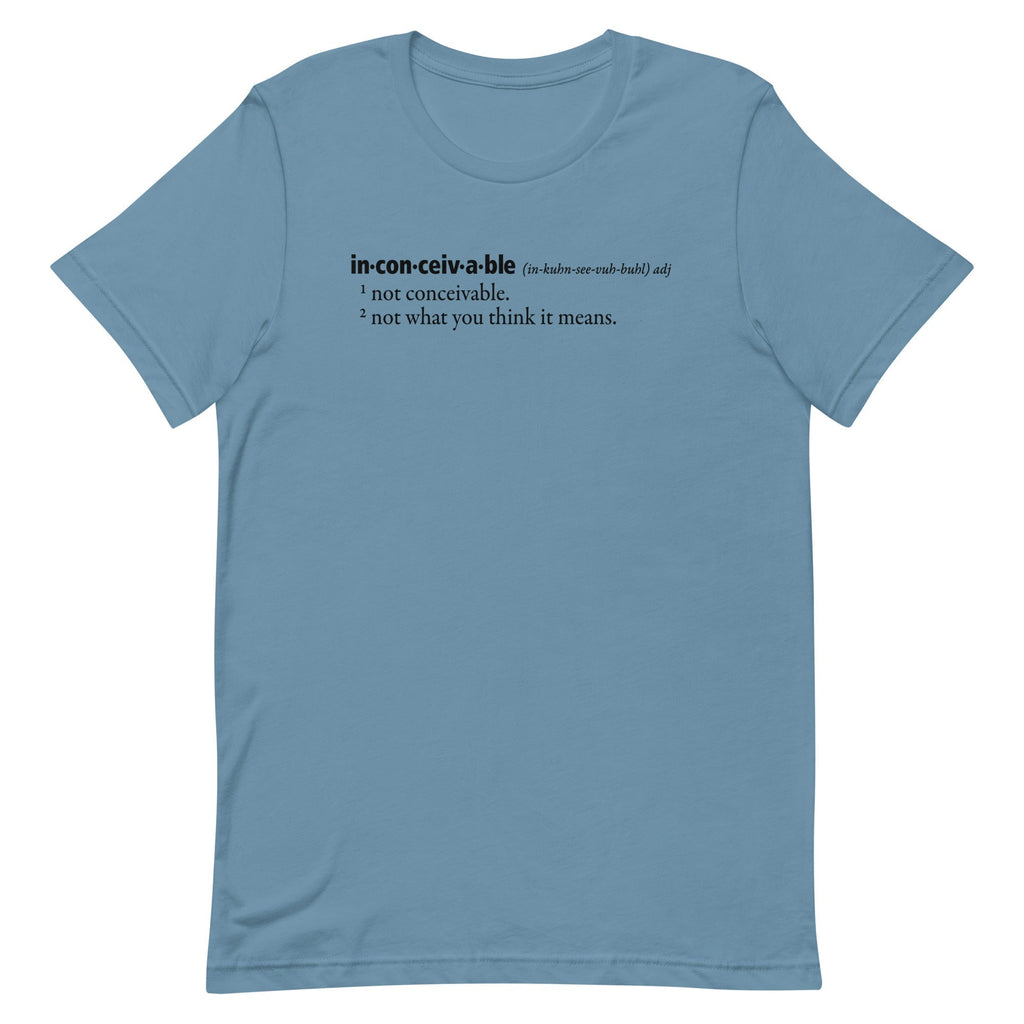 Inconceivable Definition Men's Signature Tee Hoodie, Sweatshirt | CoreVibeTees.com (Image 3)