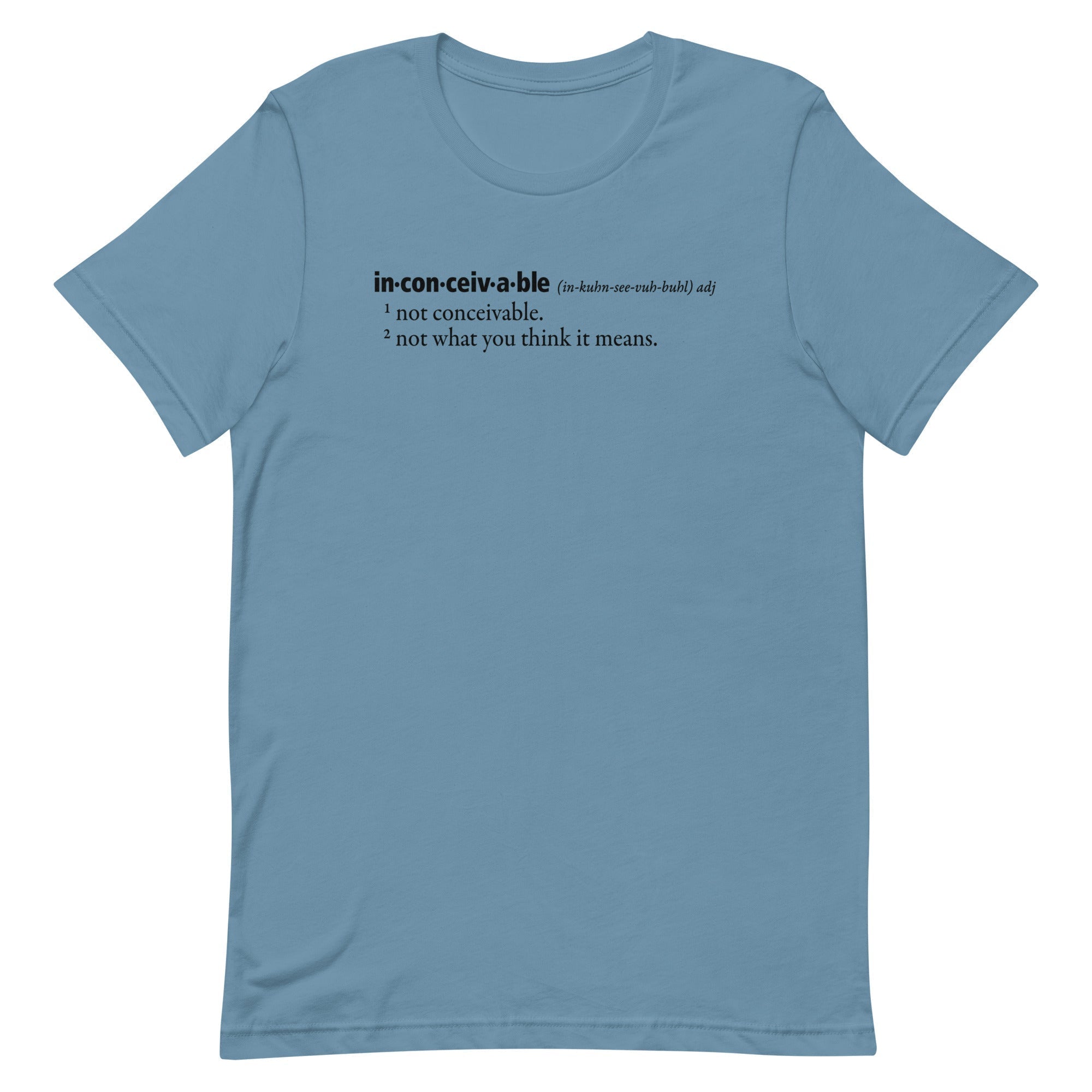 Inconceivable Definition Men's Signature Tee Hoodie, Sweatshirt | CoreVibeTees.com (Image 3)
