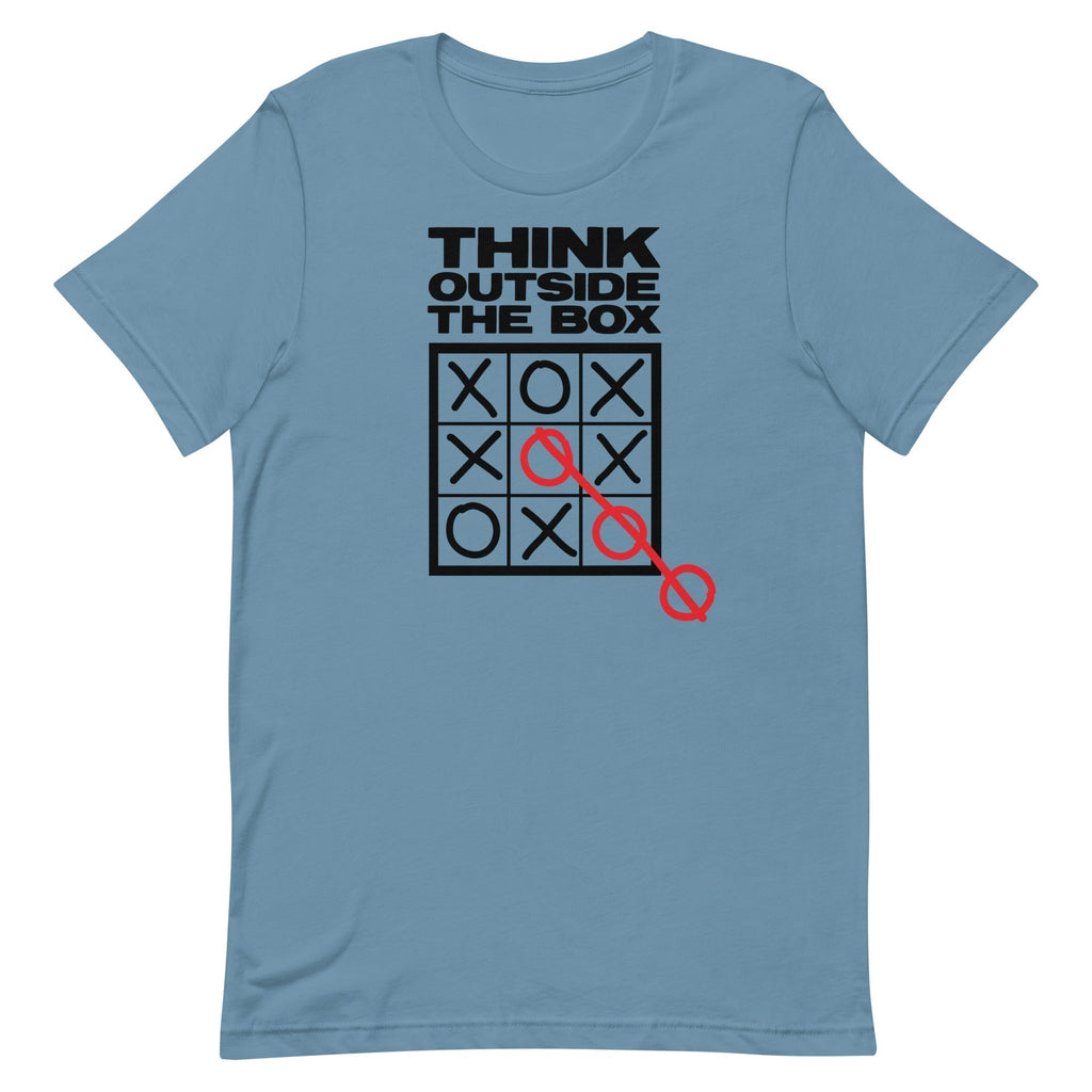 Think Outside The Box Men's Signature Tee Hoodie, Sweatshirt | CoreVibeTees.com (Image 3)