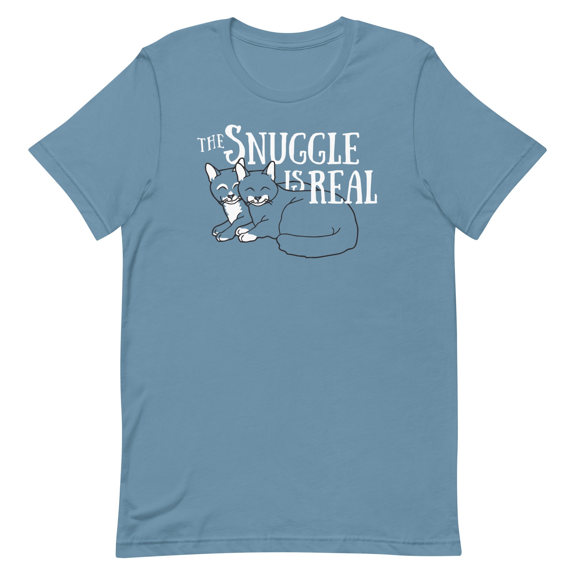 The Snuggle Is Real Men's Signature Tee Hoodie, Sweatshirt | CoreVibeTees.com (Image 2)