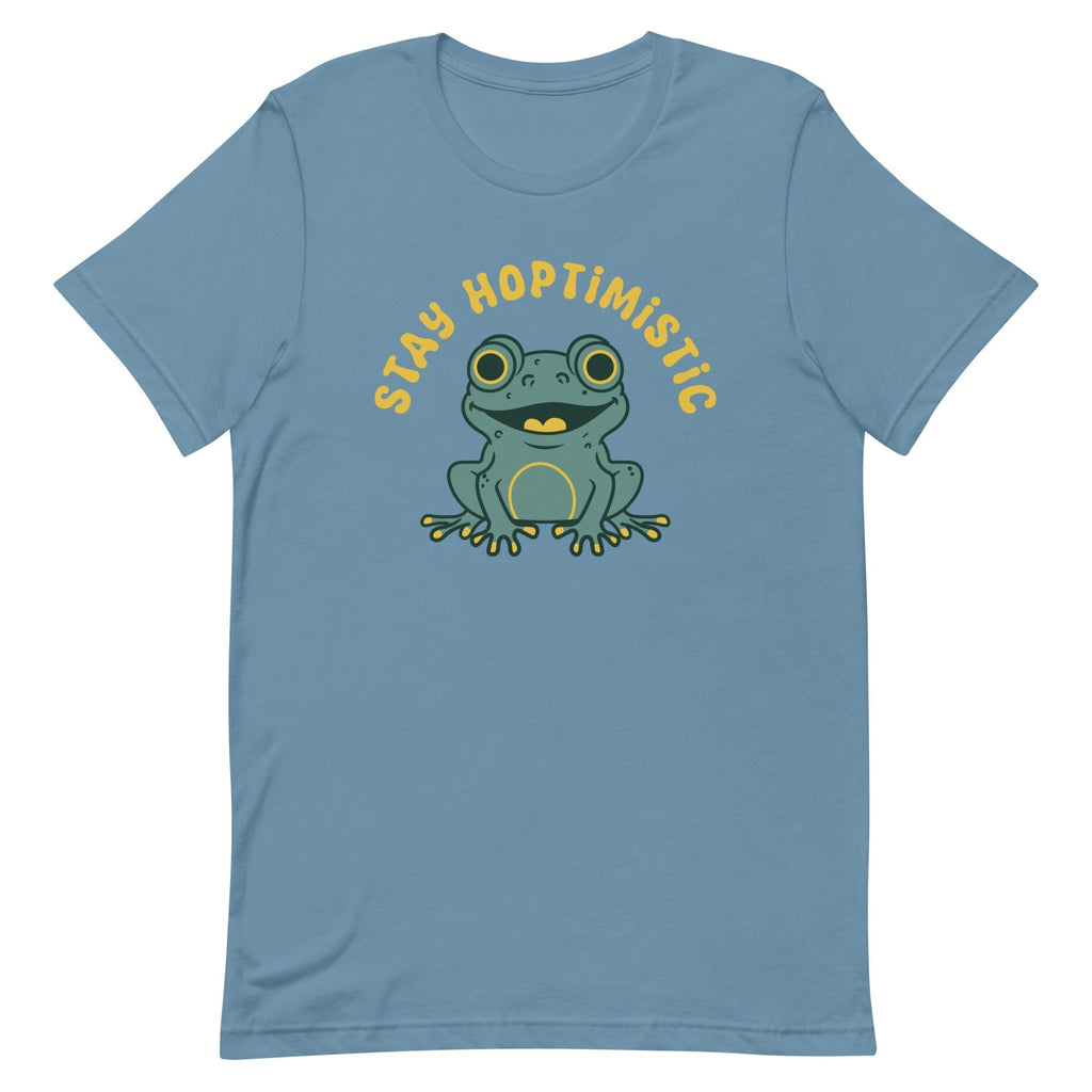Stay Hoptimistic Men's Signature Tee Hoodie, Sweatshirt | CoreVibeTees.com (Image 3)