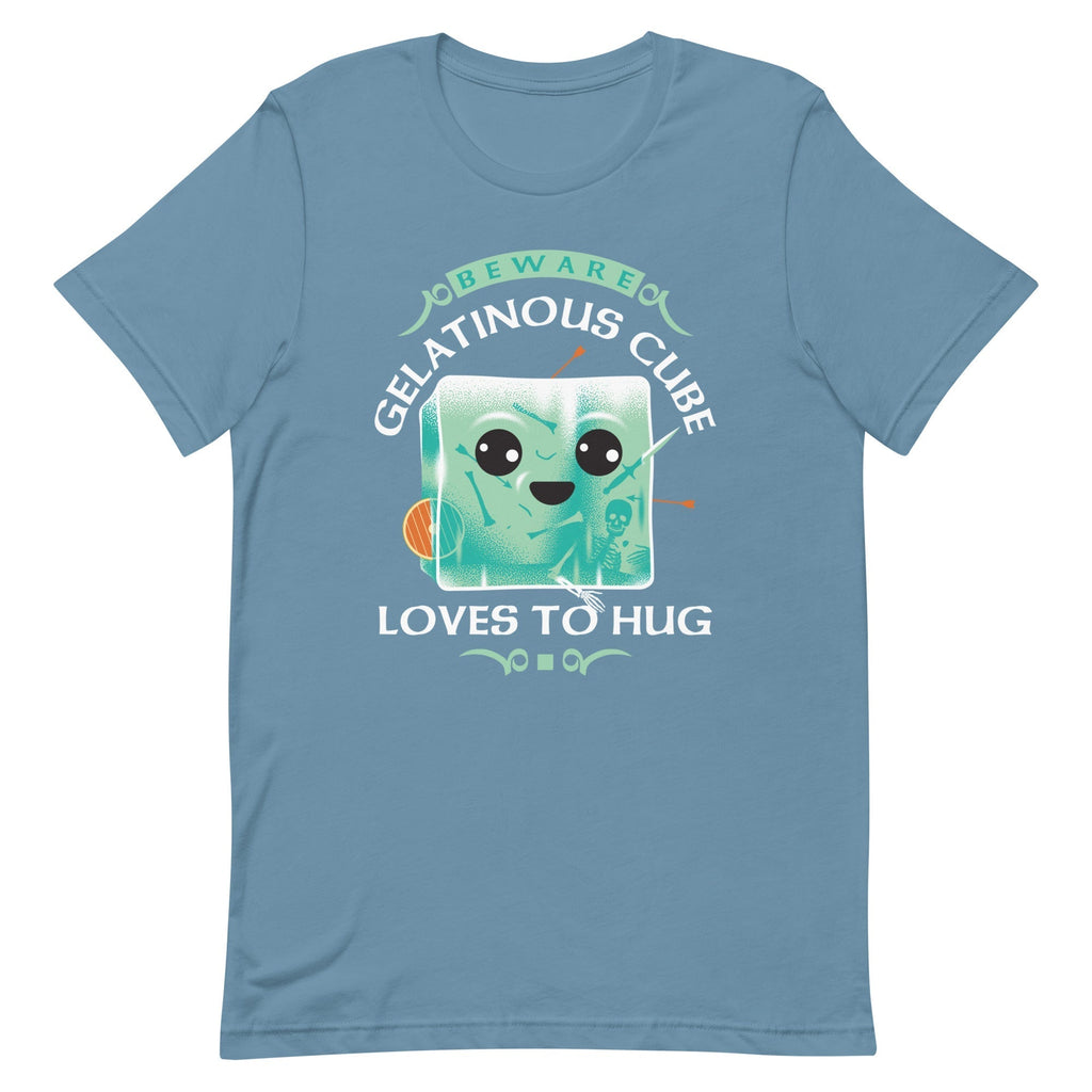 Gelatinous Cube Loves To Hug Men's Signature Tee Hoodie, Sweatshirt | CoreVibeTees.com (Image 3)