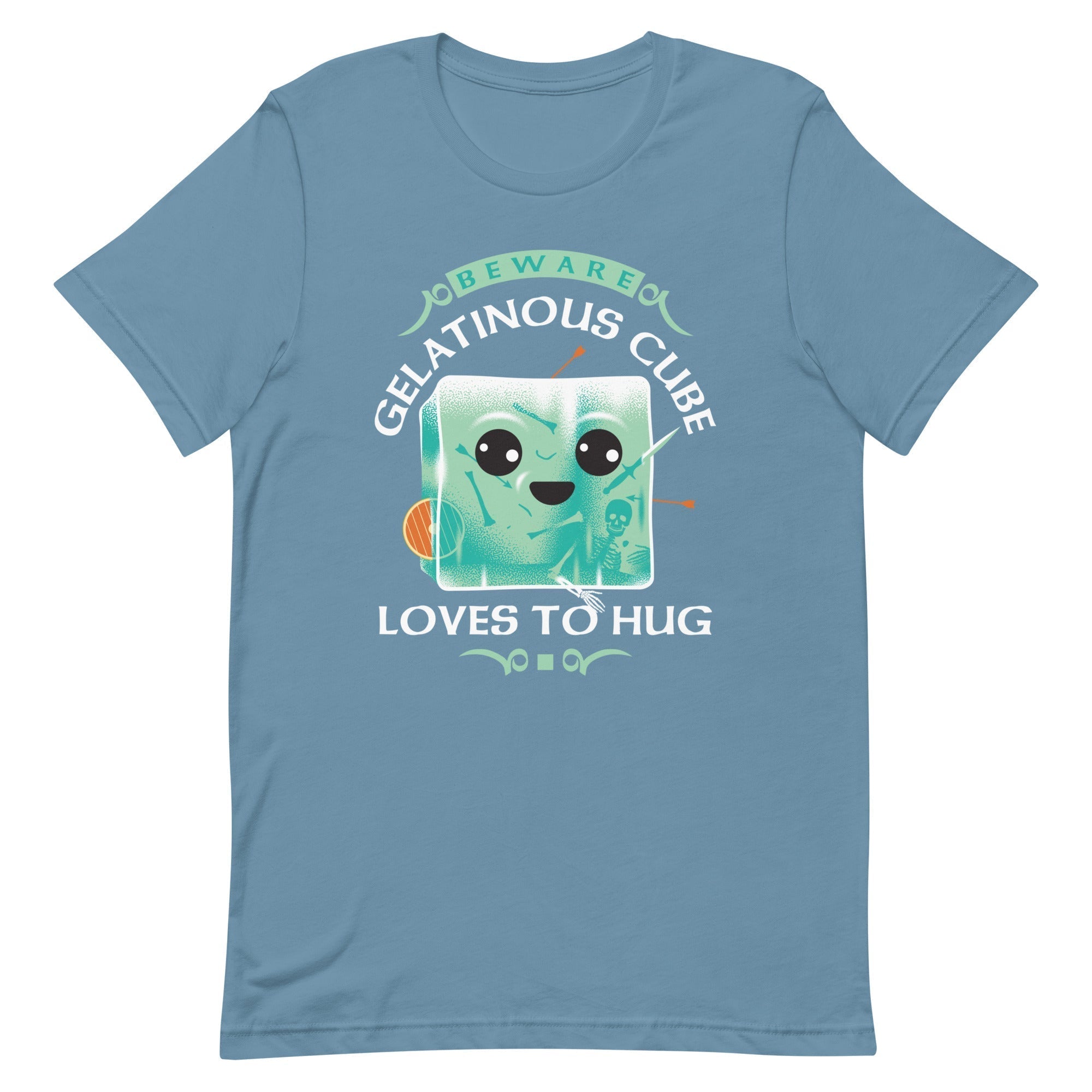 Gelatinous Cube Loves To Hug Men's Signature Tee Hoodie, Sweatshirt | CoreVibeTees.com (Image 3)