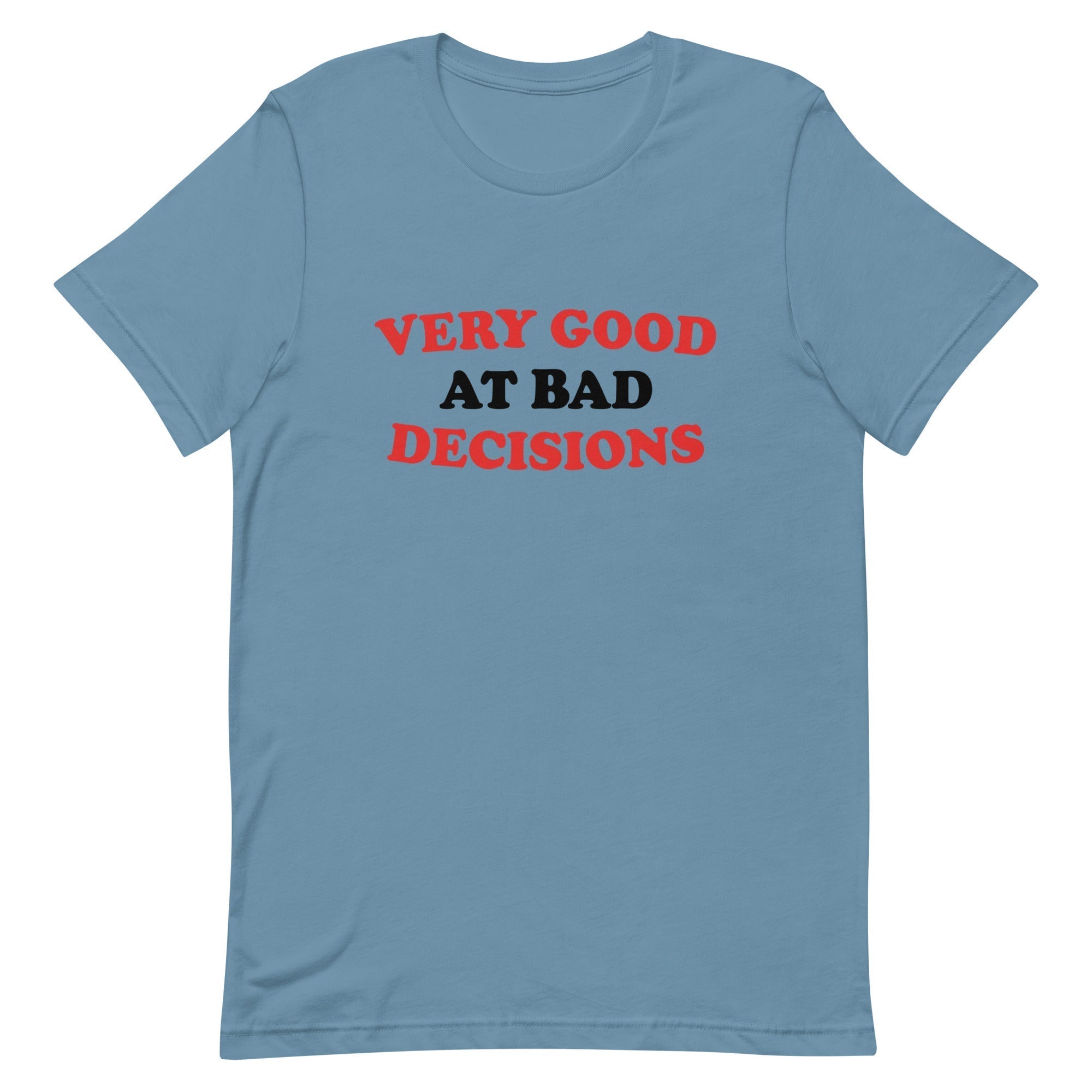 Very Good At Bad Decisions Men's Signature Tee Hoodie, Sweatshirt | CoreVibeTees.com (Image 3)