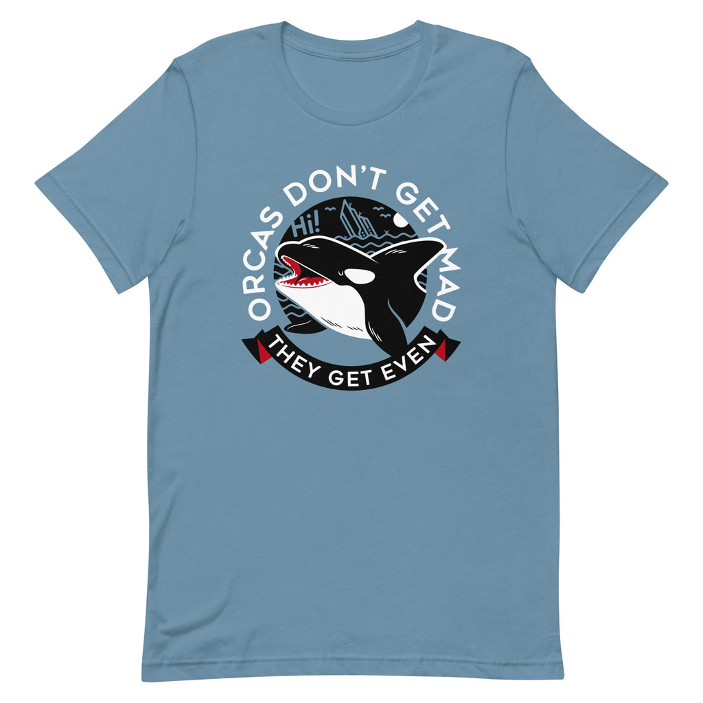 Orcas Don't Get Mad They Get Even Men's Signature Tee Hoodie, Sweatshirt | CoreVibeTees.com (Image 4)