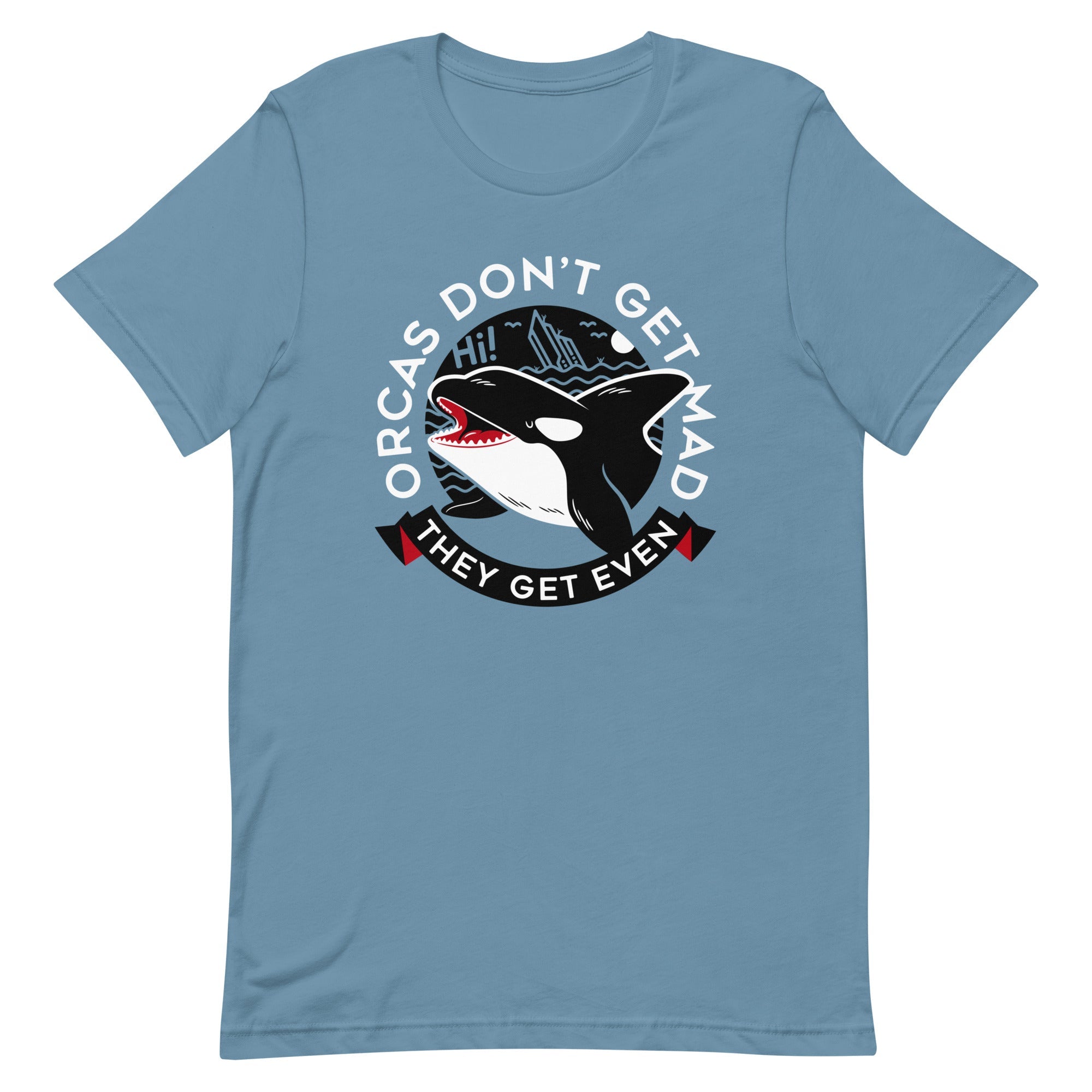 Orcas Don't Get Mad They Get Even Men's Signature Tee Hoodie, Sweatshirt | CoreVibeTees.com (Image 4)