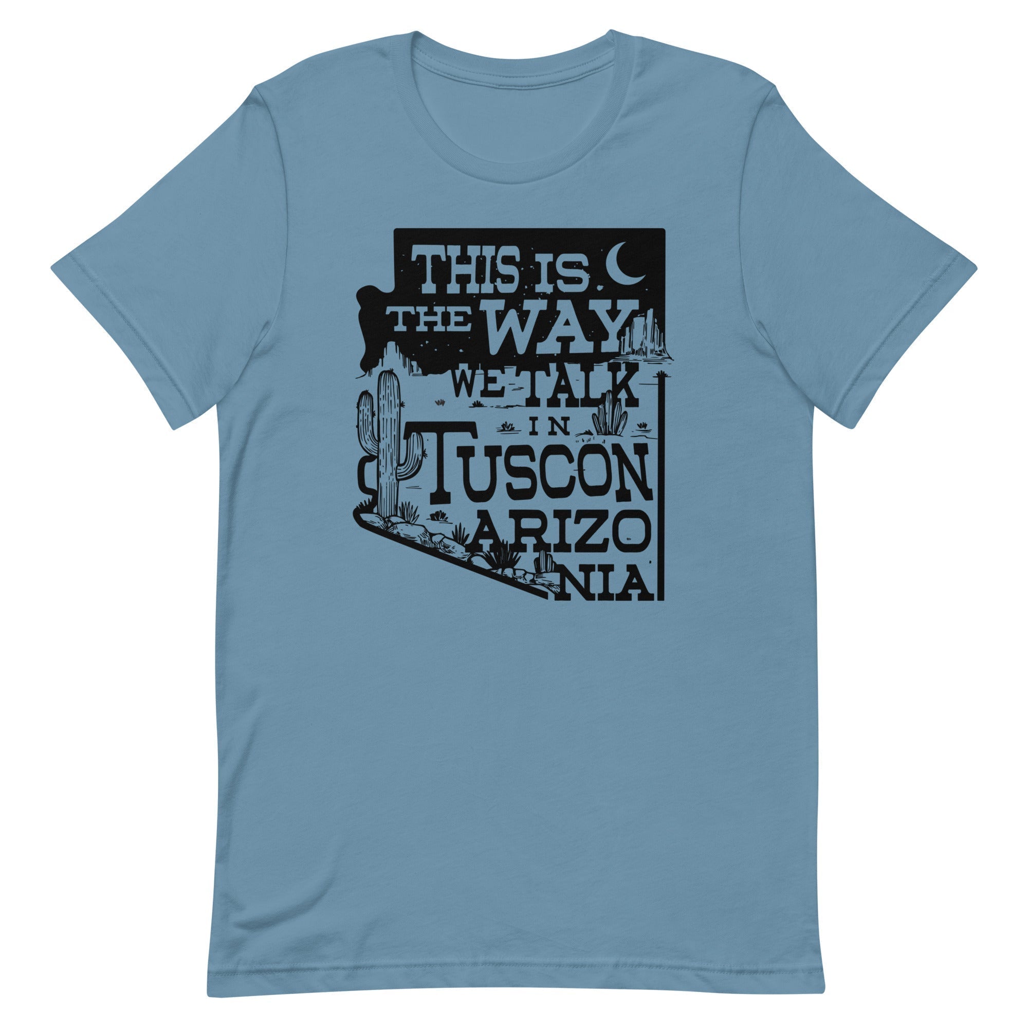 This Is The Way We Talk In Tuscon Arizonia Men's Signature Tee Hoodie, Sweatshirt | CoreVibeTees.com (Image 3)